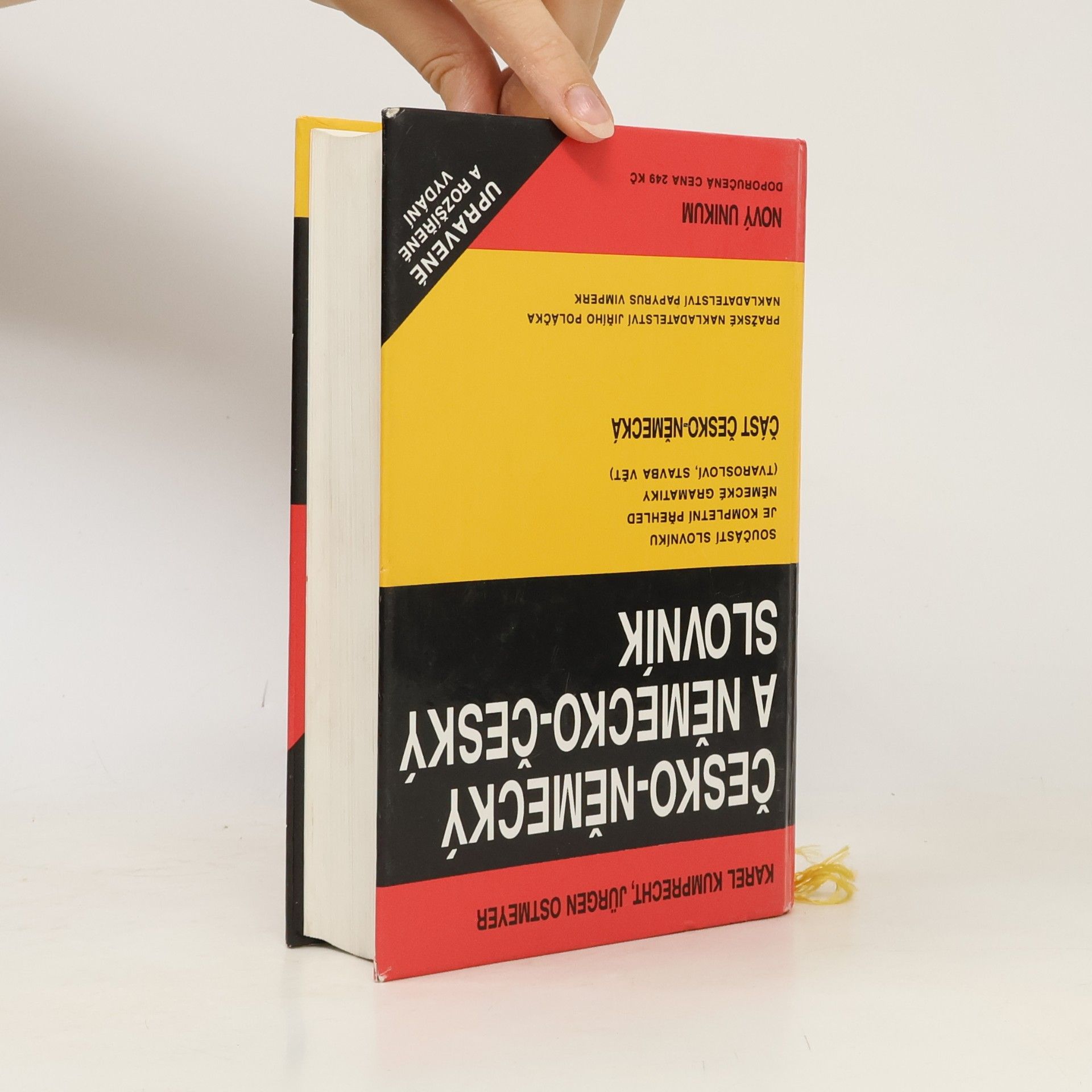 Karel Kumprecht Česko-německý a německo-český slovník