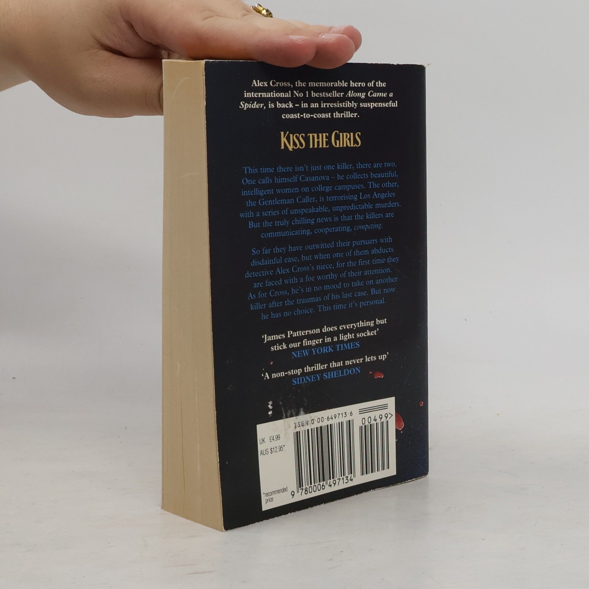 James Patterson Kiss the girls