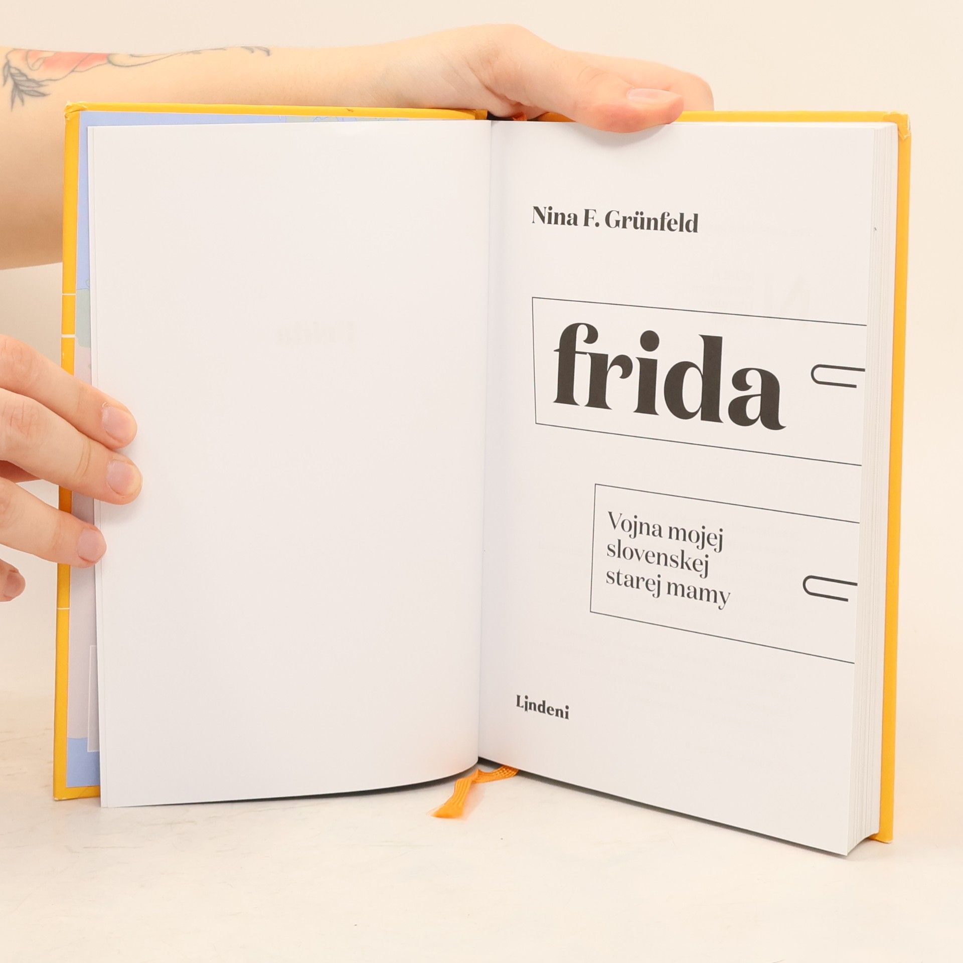 Nina Grünfeld Frida: Vojna mojej slovenskej starej mamy