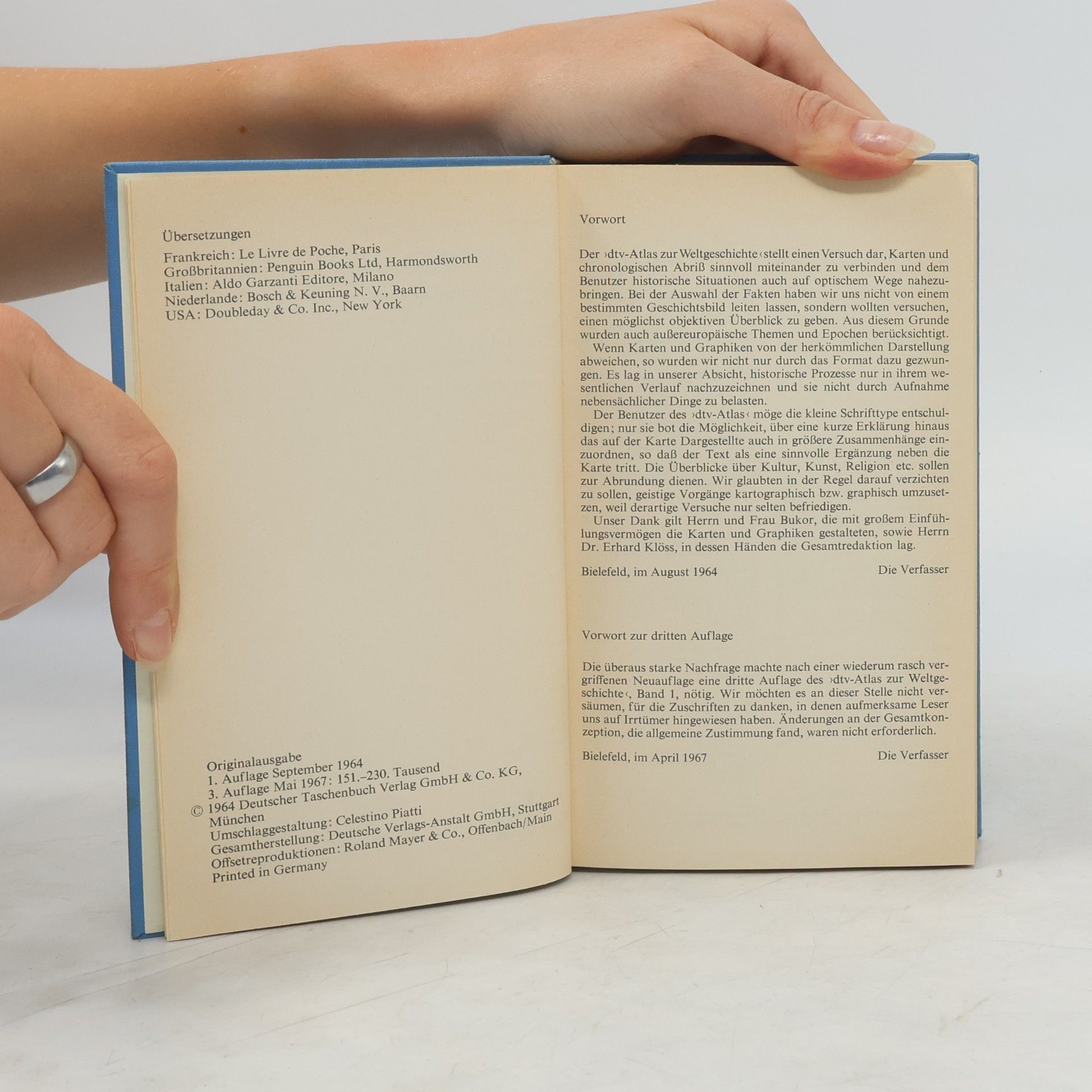 Autorenkollektiv dtv-Atlas zur Weltgeschichte 1