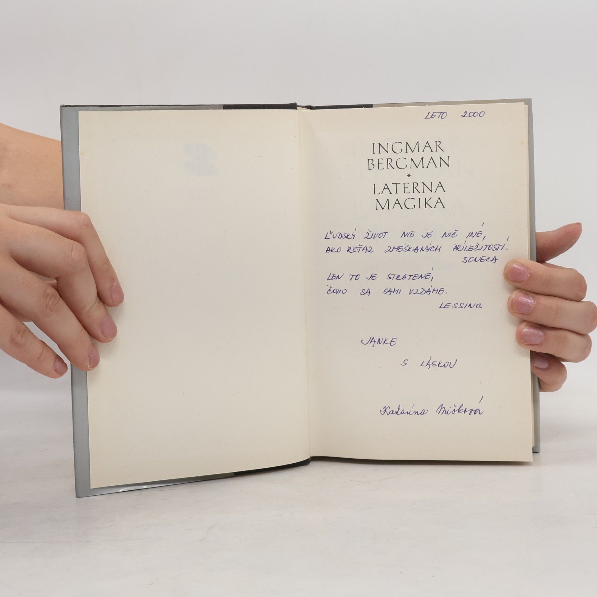 Ingmar Bergman Laterna magika