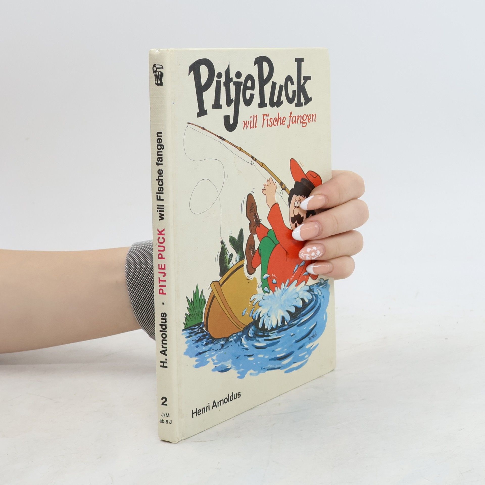 Henri Arnoldus Pitje Puck will Fische fangen