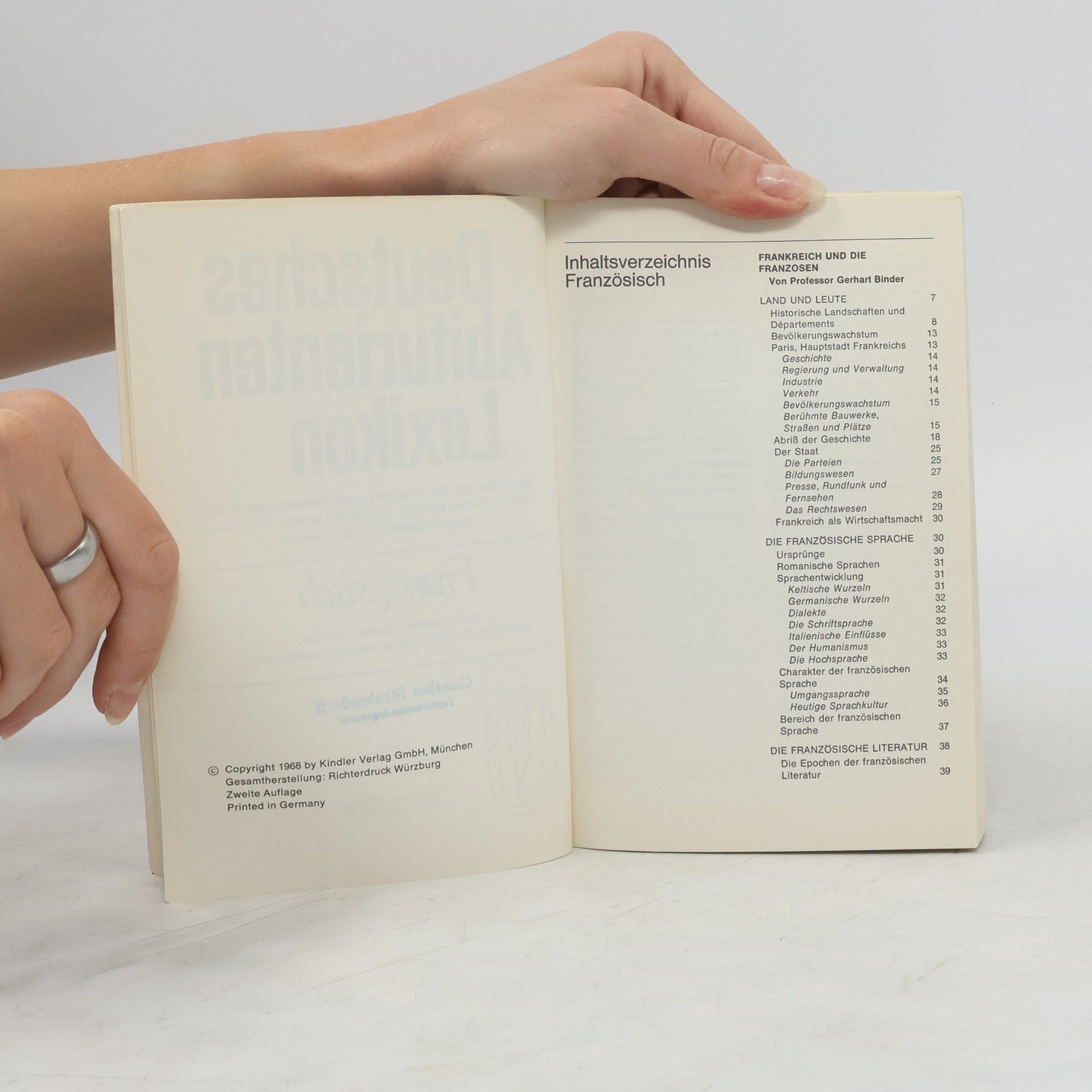 Autorenkollektiv Deutsches Abiturienten Lexikon. Französisch