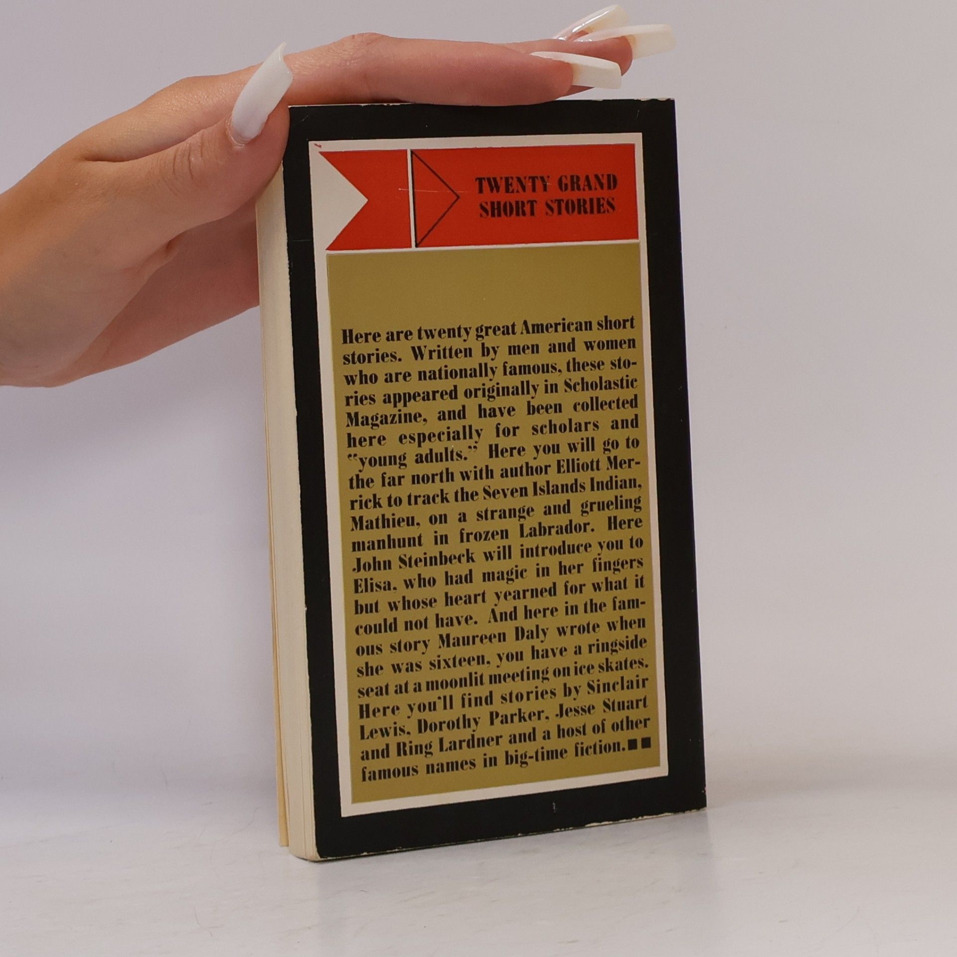 Ernestine Taggard Twenty Grand Short Stories