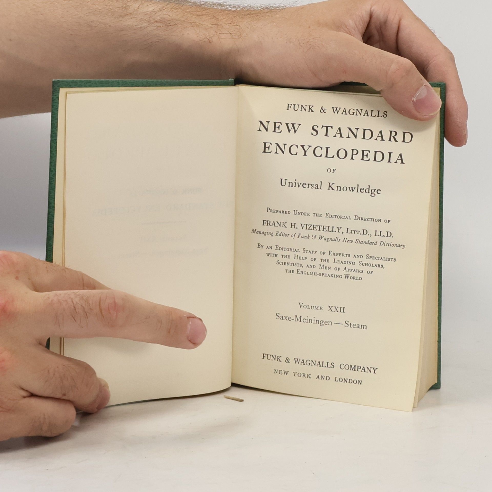 Various authors Nw Standard Encyclopedia of Universal Knowledge XXII.
