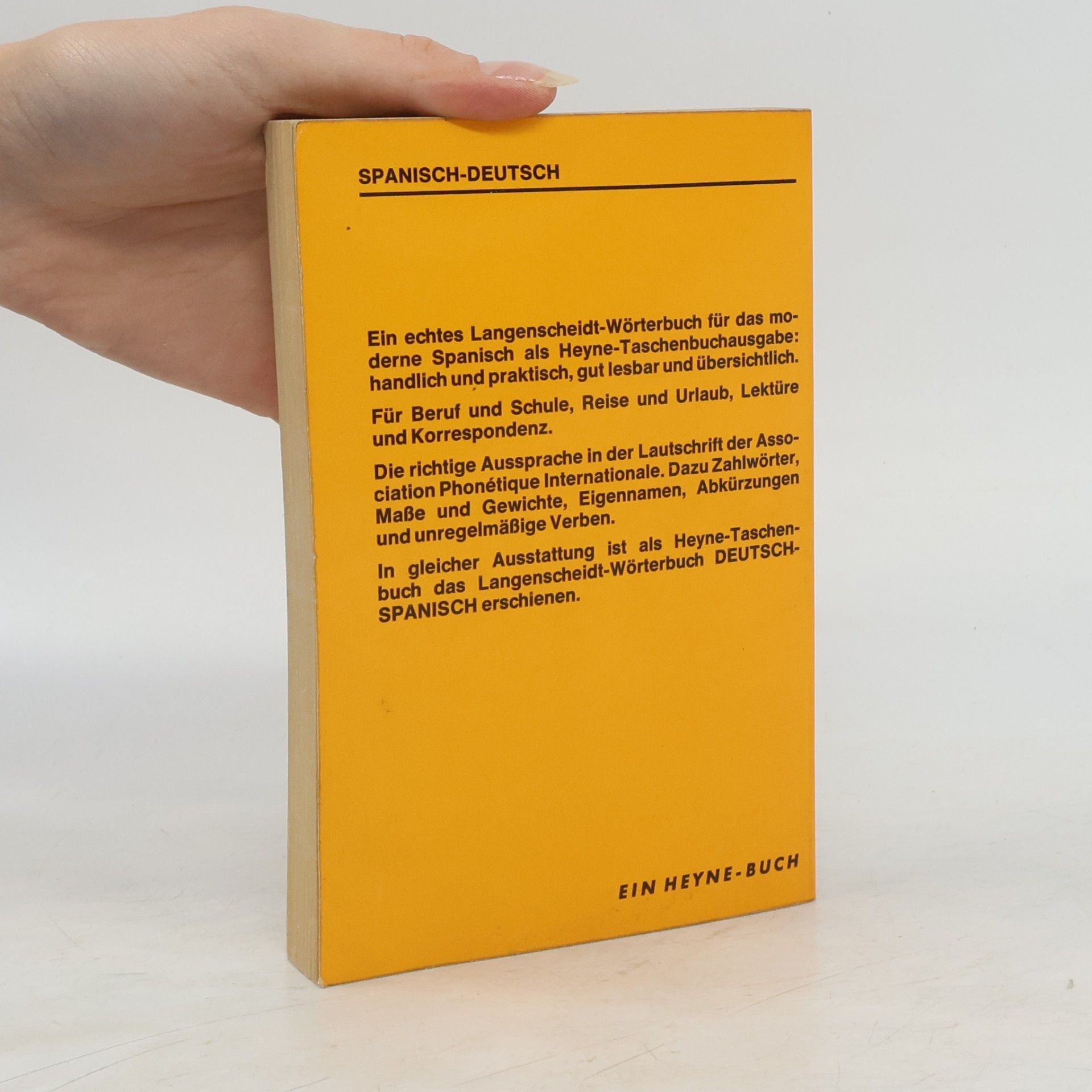 Collectif d'auteurs Langenscheidt Wörterbuch. Spanisch-Deutsch