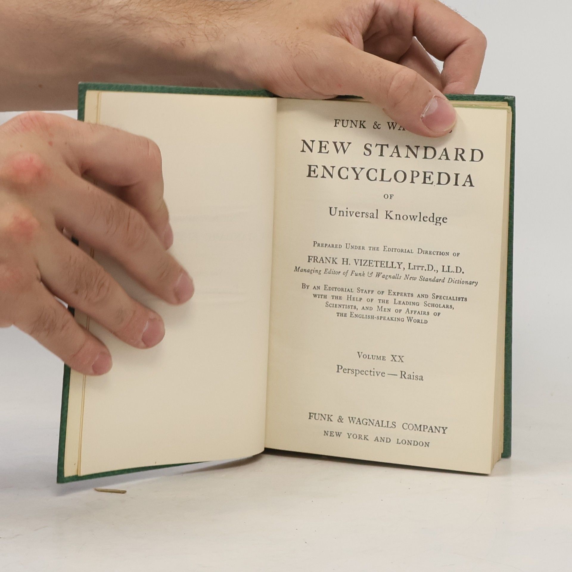 Various authors Funk & Wagnalls New Standard Encyclopedia of Universal Knowledge XX