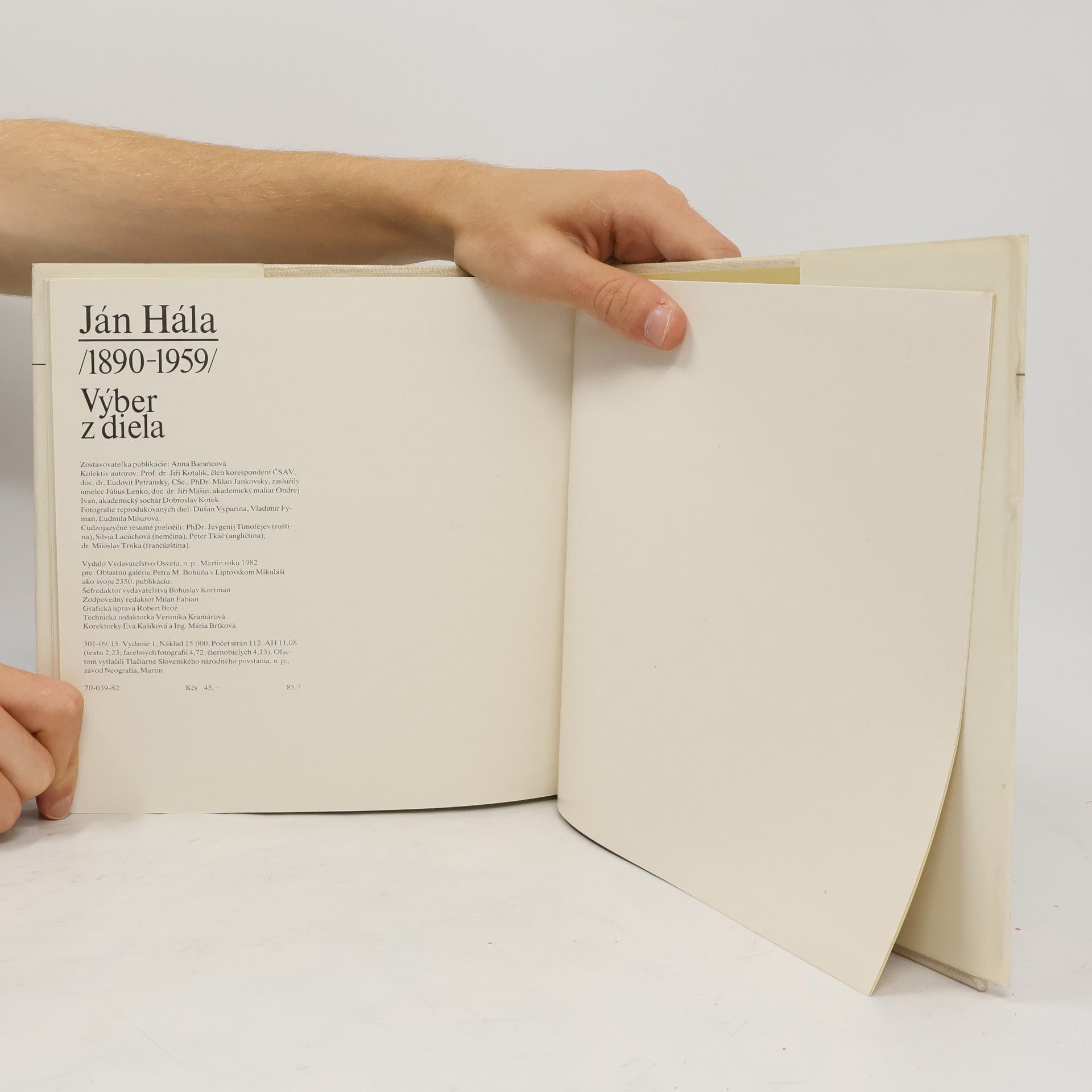 Autorenkollektiv Jan Hála 1890-1959. Výber z diela