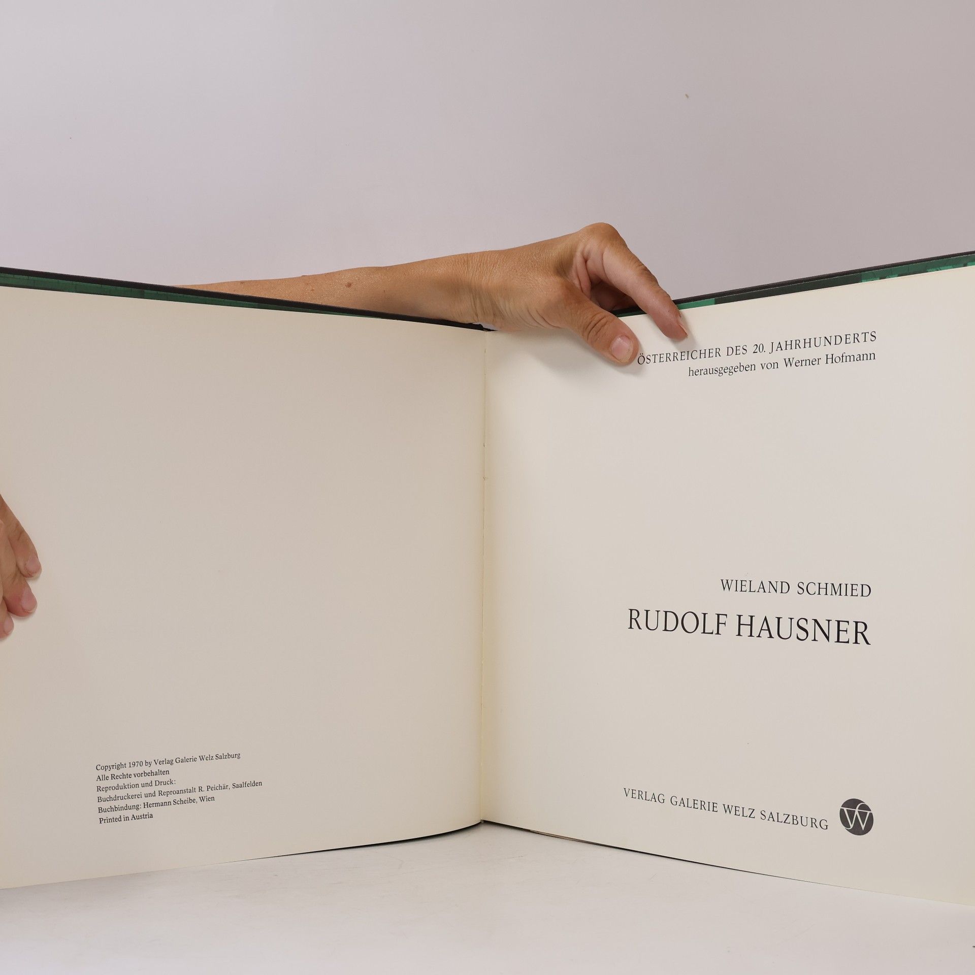 Wieland Schmied Rudolf Hausner