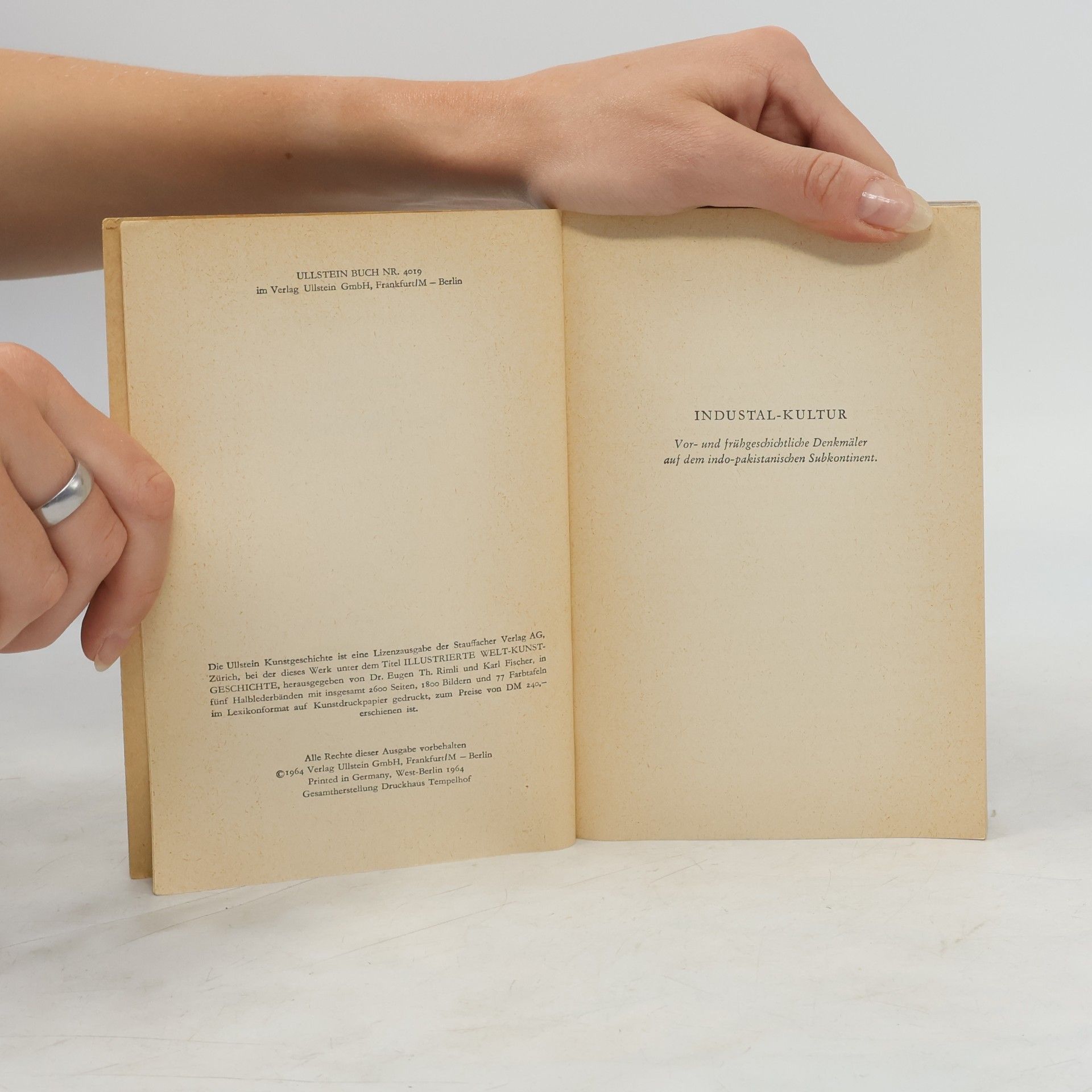 Klaus Fischer Ullstein Kunstgeschichte 19. Indische Kunst