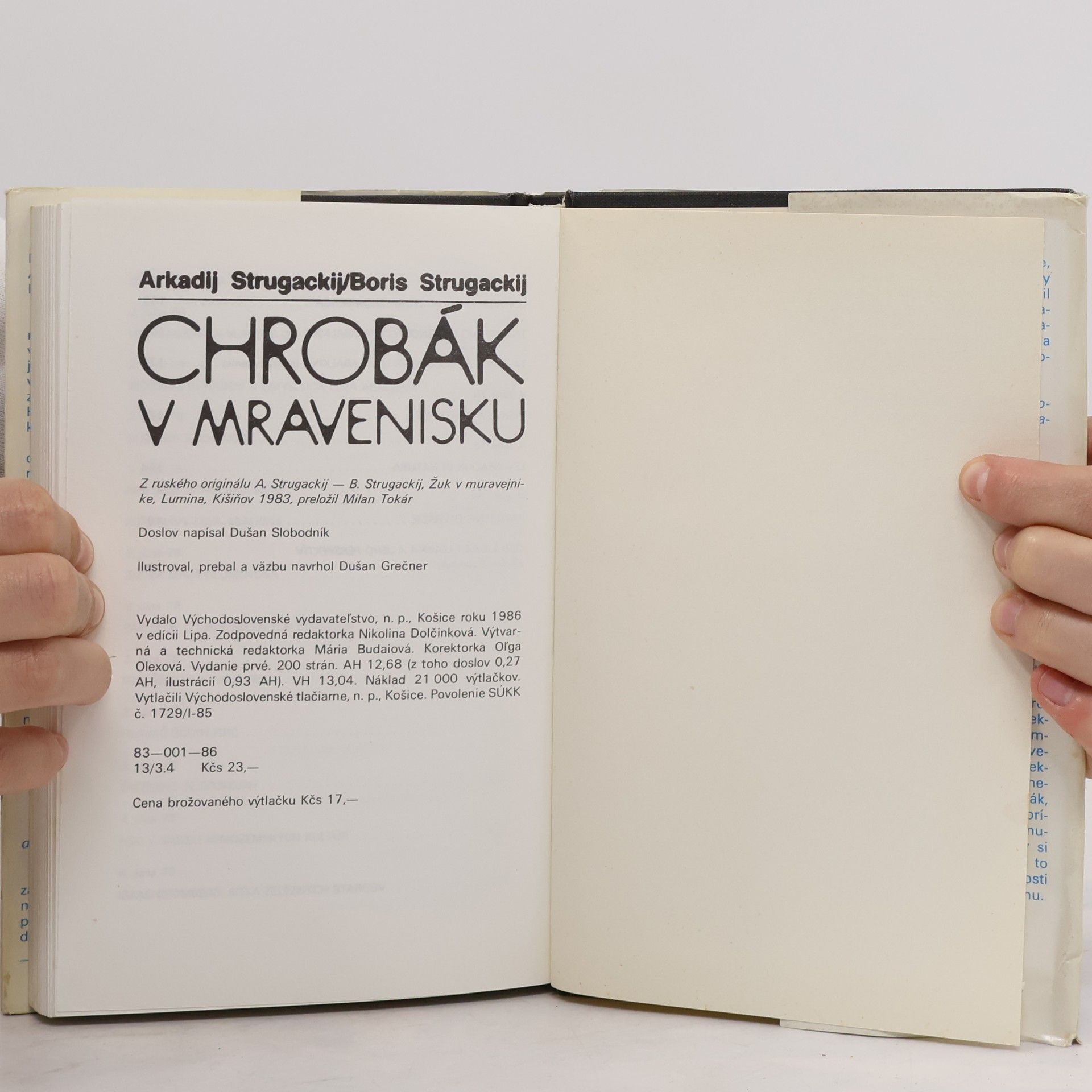 Arkadij Natanovič Strugackij Chrobák v mravenisku