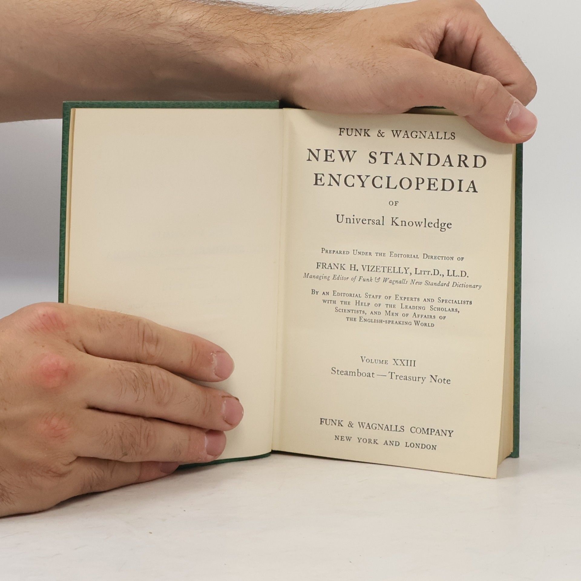Various authors Funk & Wagnalls New Standard Encyclopedia of Universal Knowledge XXIII