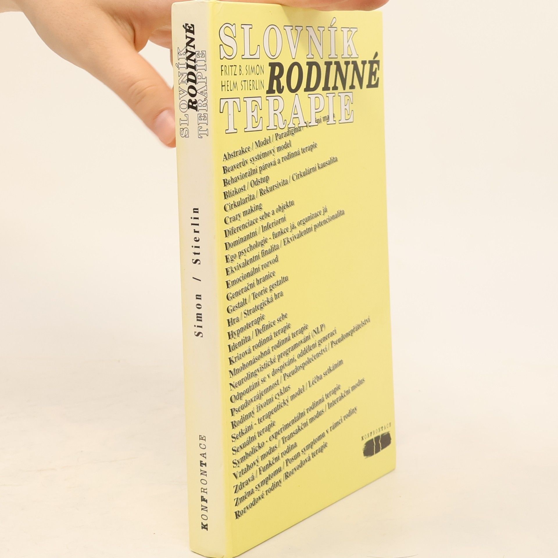 Fritz B. Simon Slovník rodinné terapie