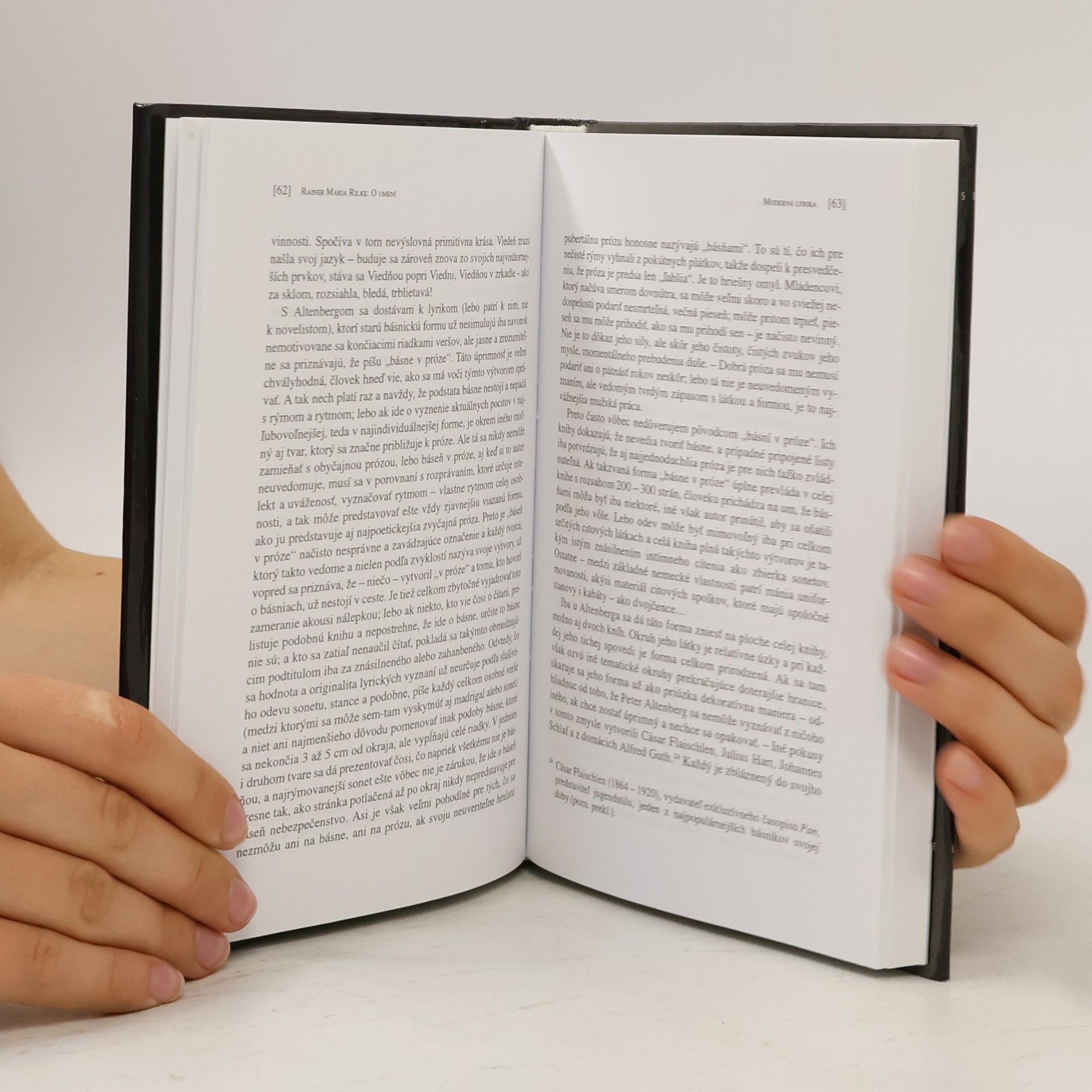 Rainer Maria Rilke O umení