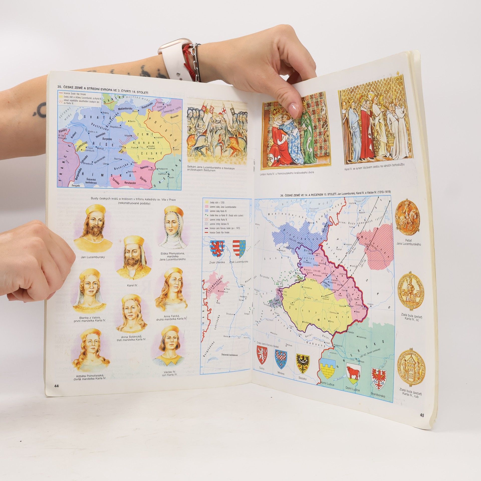 Eva Semotanová Atlas českých dějin. 1. díl, do r. 1618