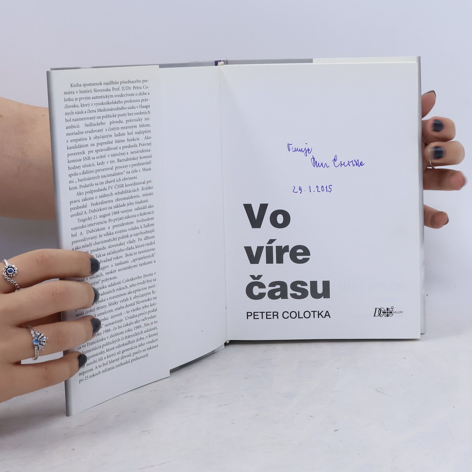 Peter Colotka Vo víre času