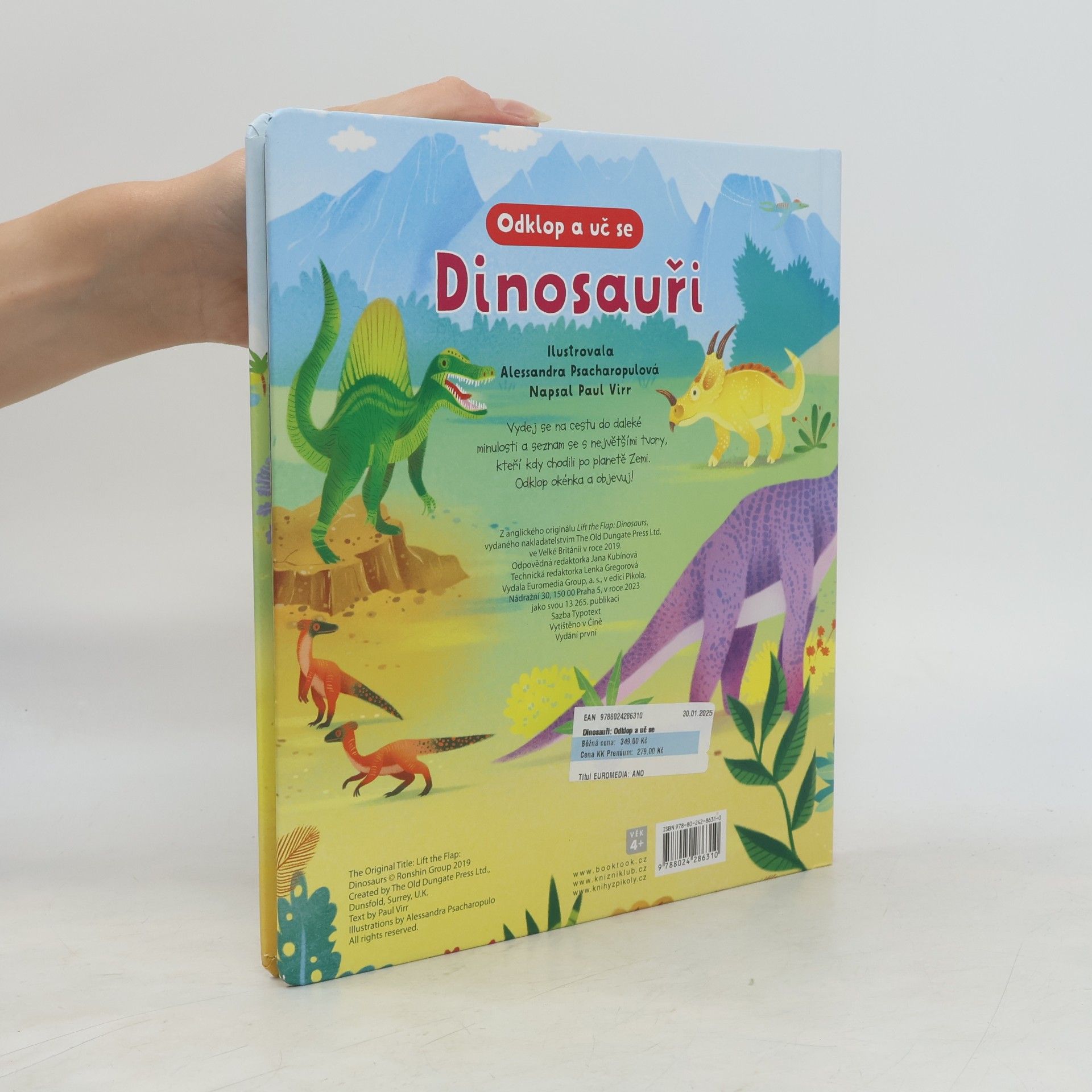 Alessandra Psacharopulo Dinosauři