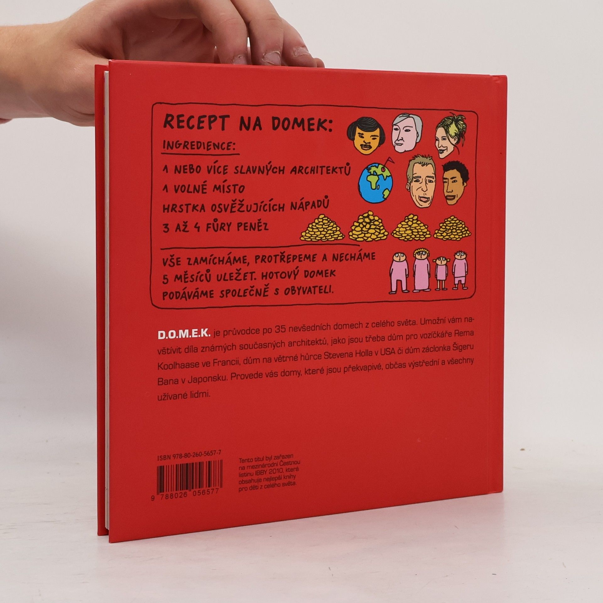 Aleksandra Mizielińska D.O.M.E.K. DOMEK. Důvtipná obrázková mozaika efektních konstrukcí