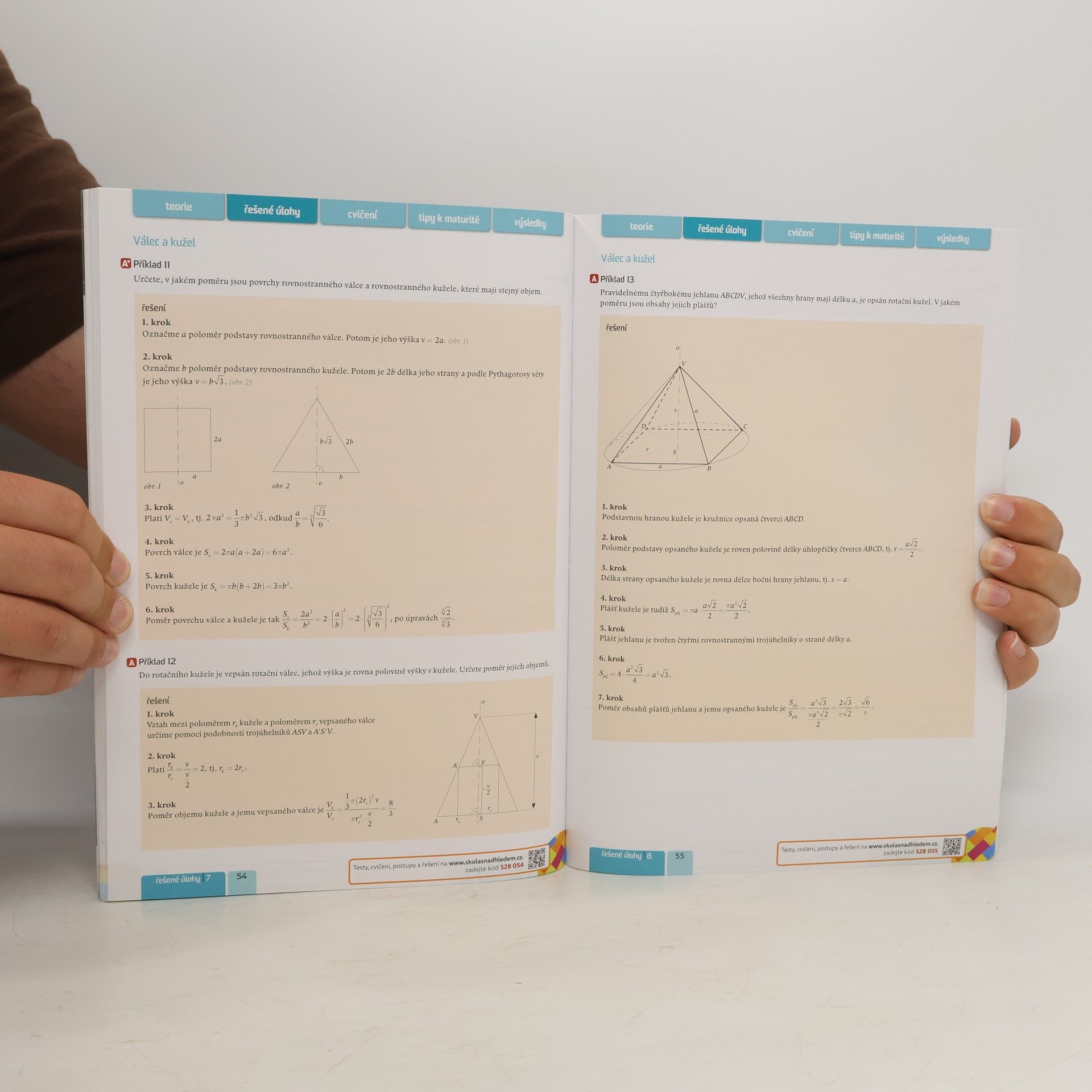 Eva Pomykalová Matematika s nadhledem : od prváku k maturitě. 11. díl, Stereometrie II