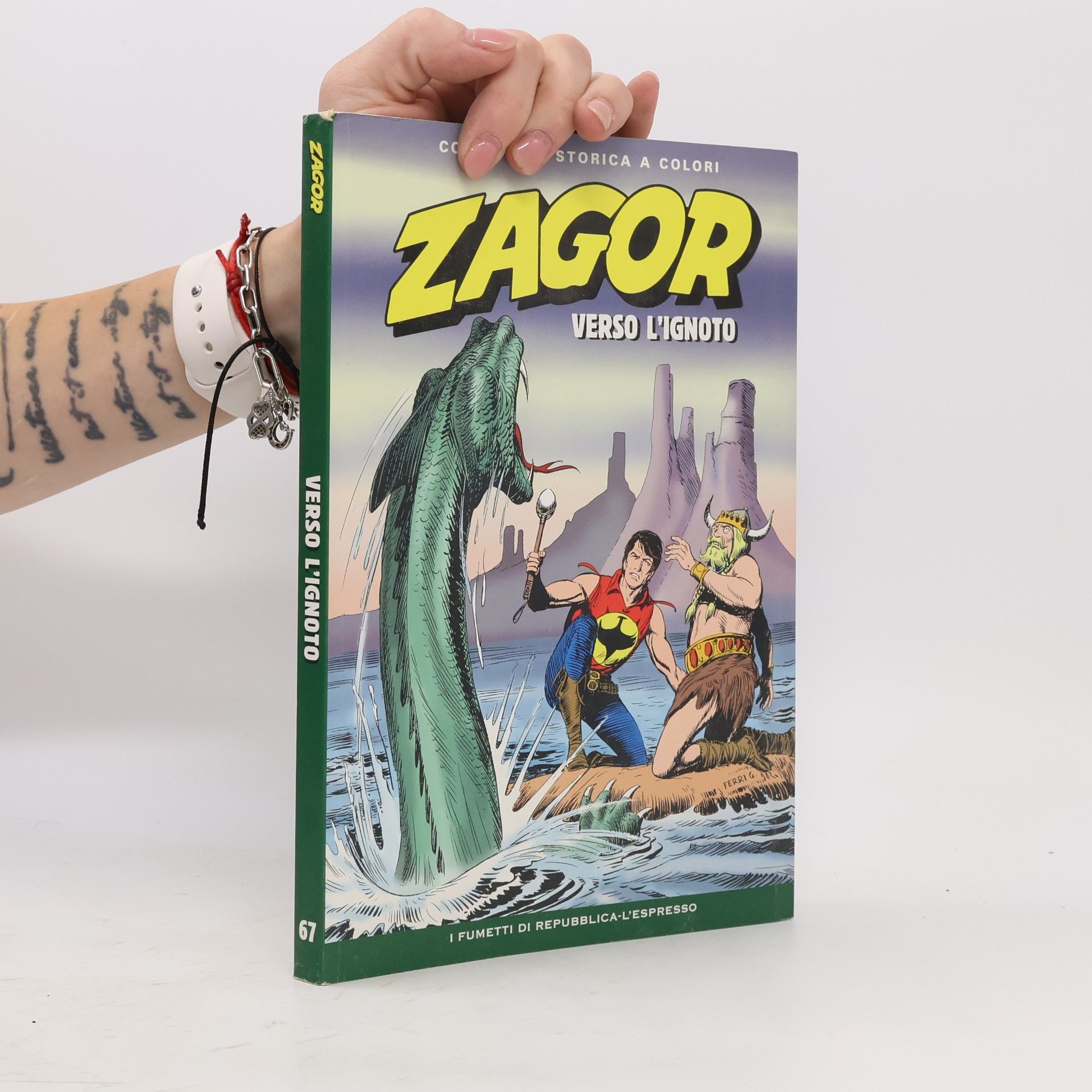 Autores varios Zagor 67 - Verso L'Ignoto