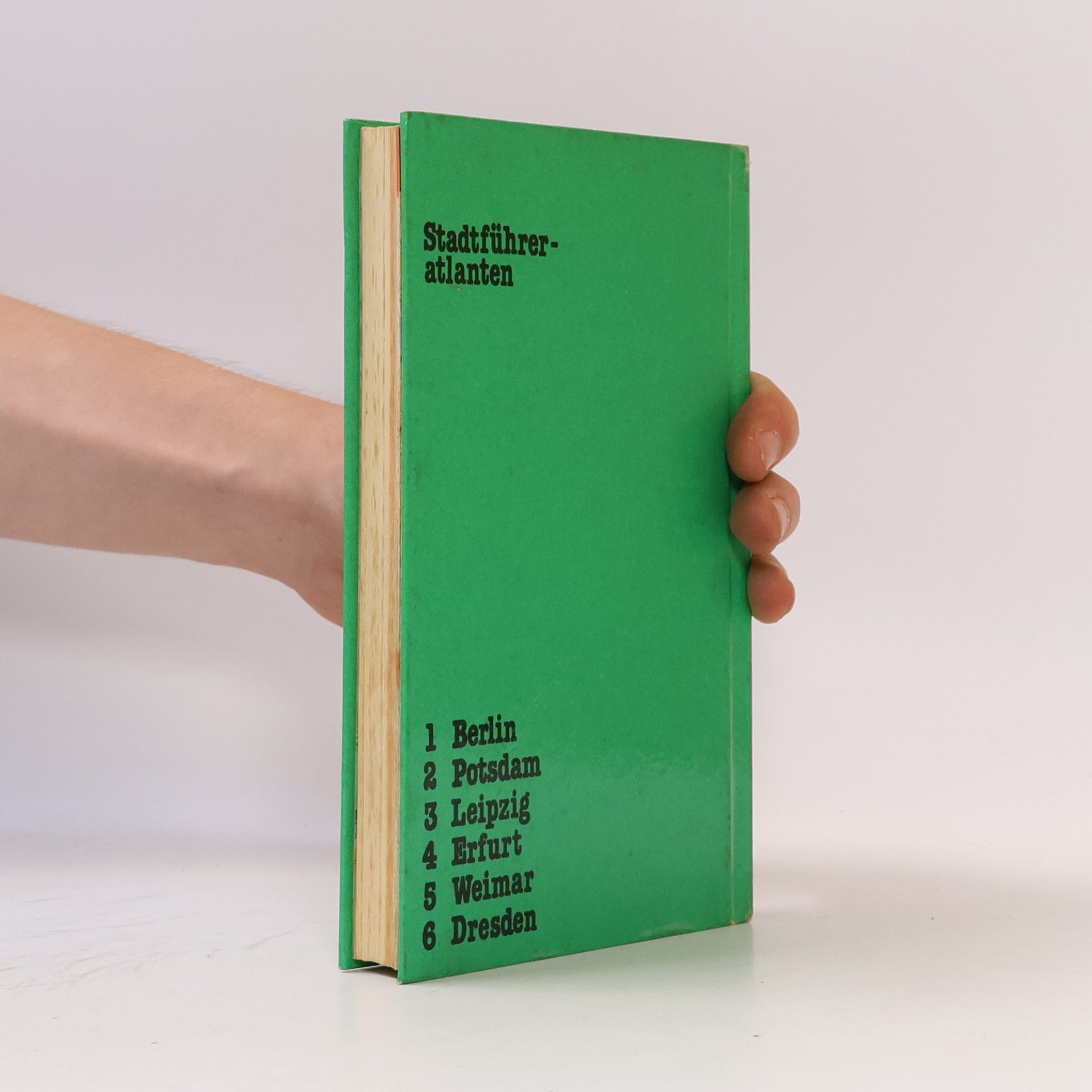 Autorenkollektiv Berlin Hauptstadt der DDR Stadtführer Atlas