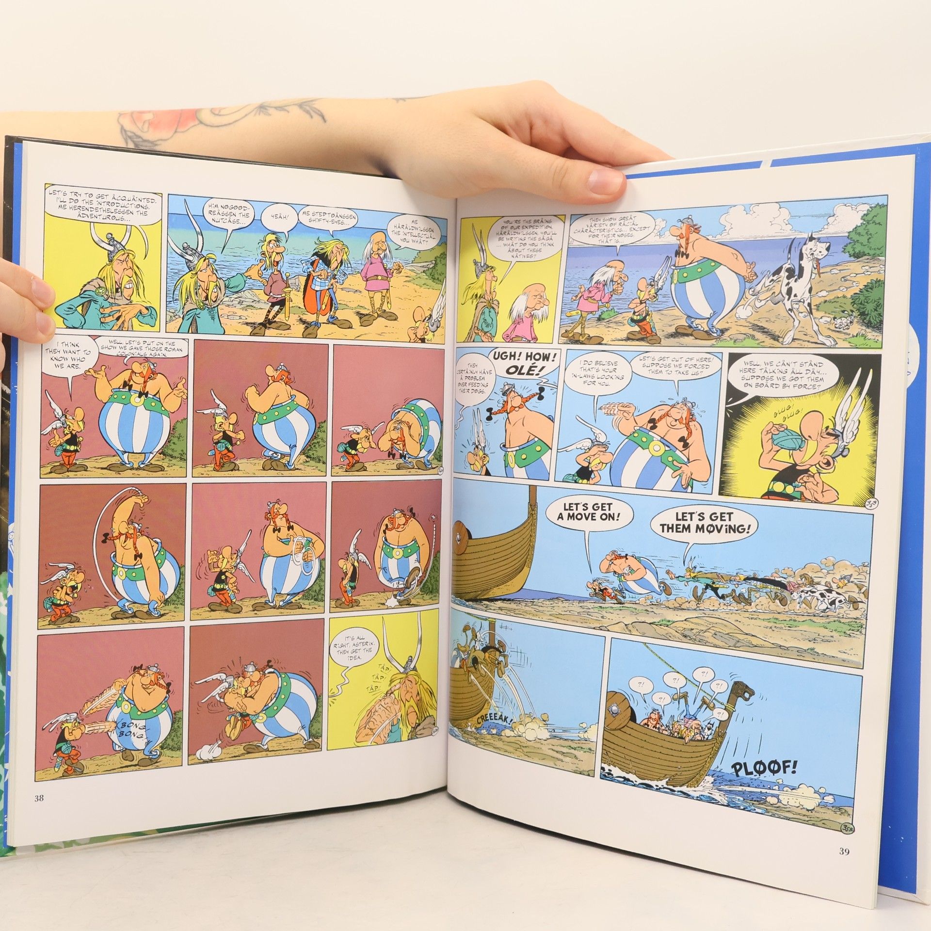 René Goscinny Asterix: Asterix and the Great Crossing