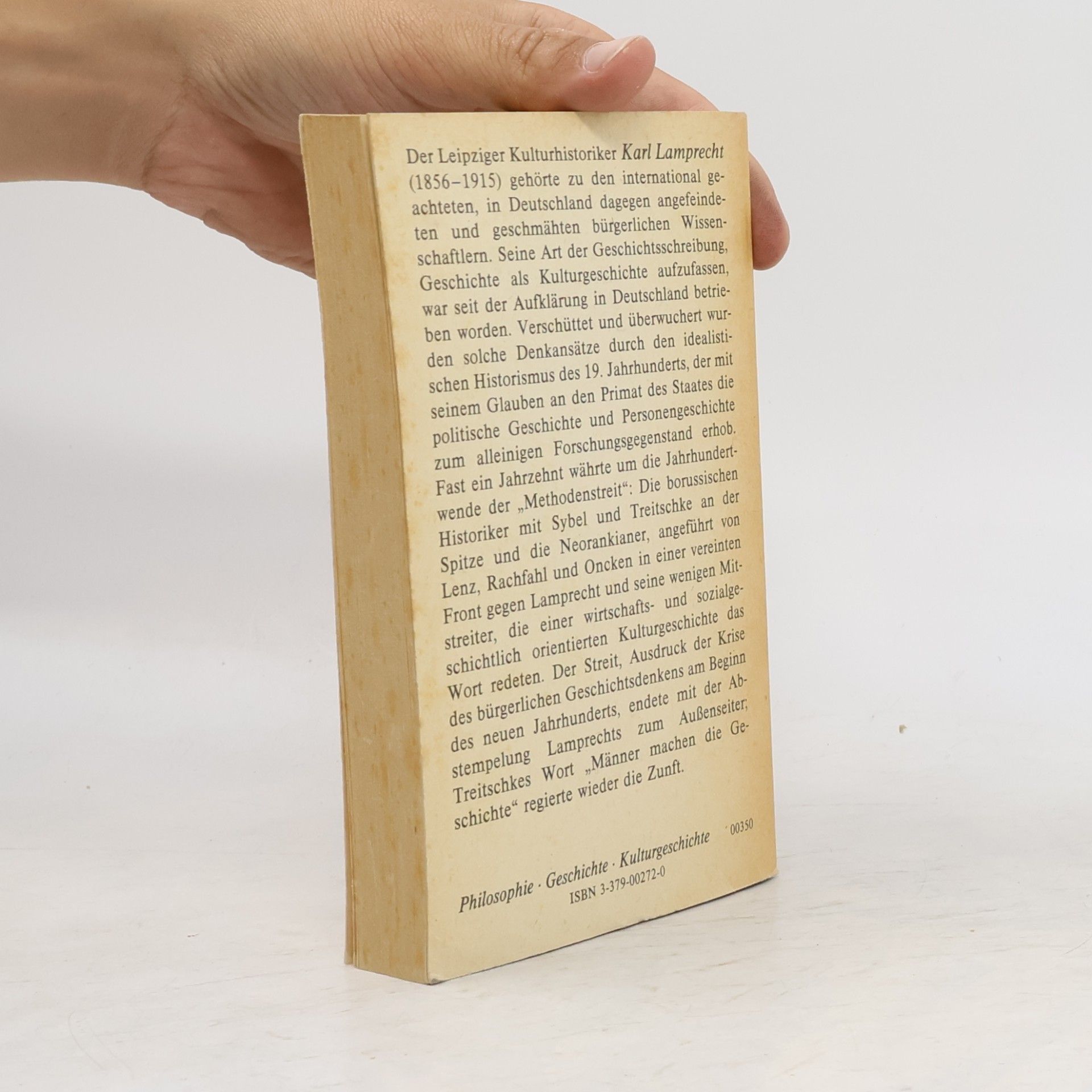 Karl Lamprecht Reclams Universal-Bibliothek - 1256: Alternative zu Ranke