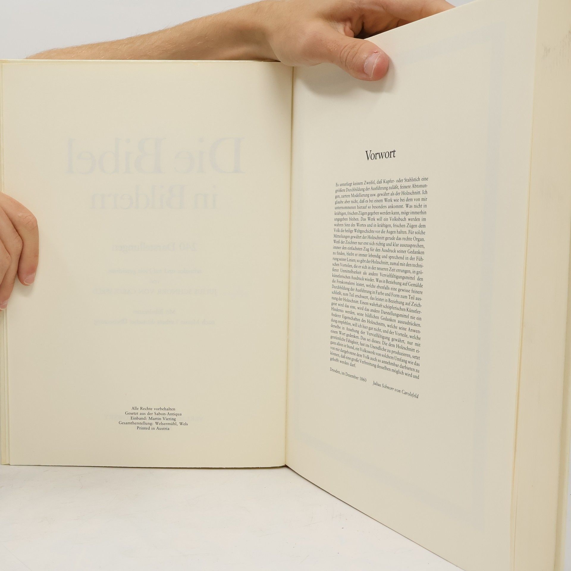 Julius Schnorr von Carolsfeld Die Bibel in Bildern