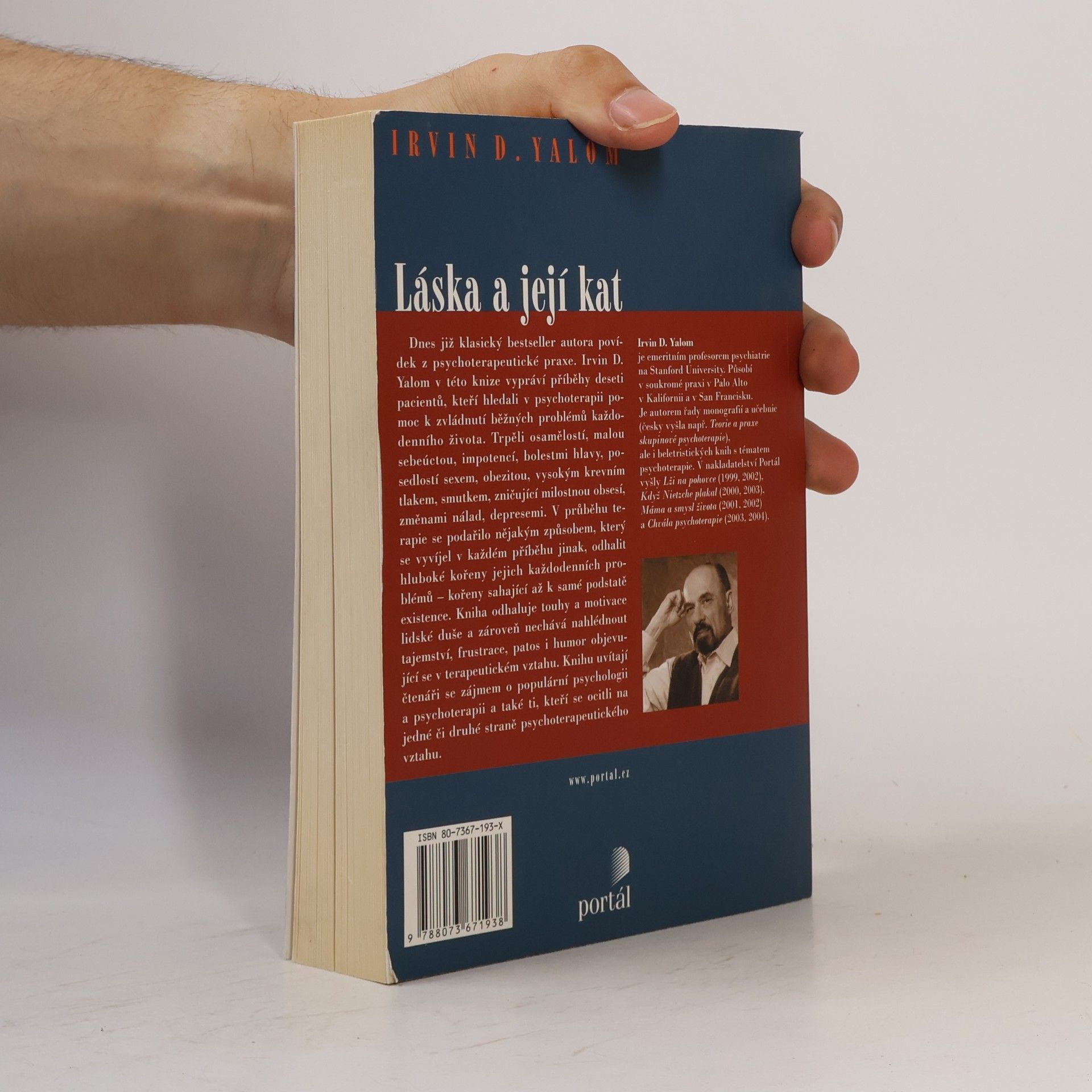 Irvin Yalom Láska a její kat