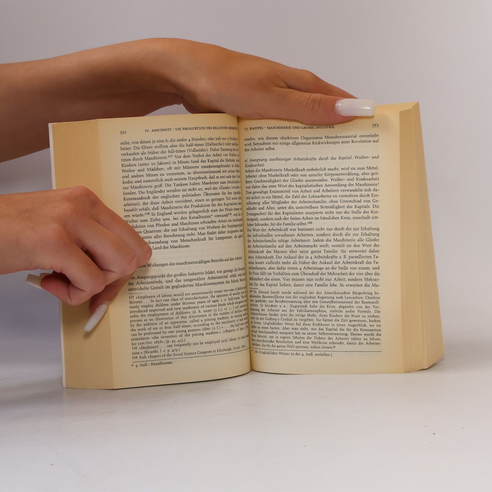 Karl Marx Das Kapital I. Der Produktionsprozeß des Kapitals