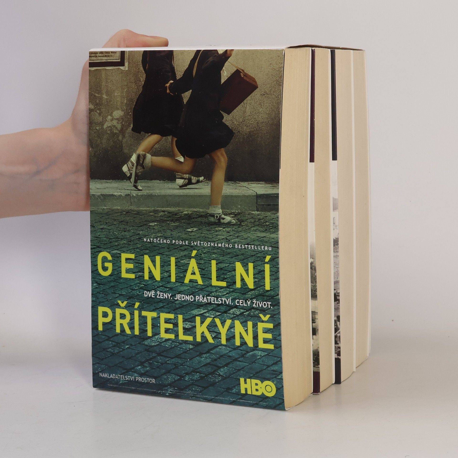 Elena Ferrante Geniální přítelkyně 1-4