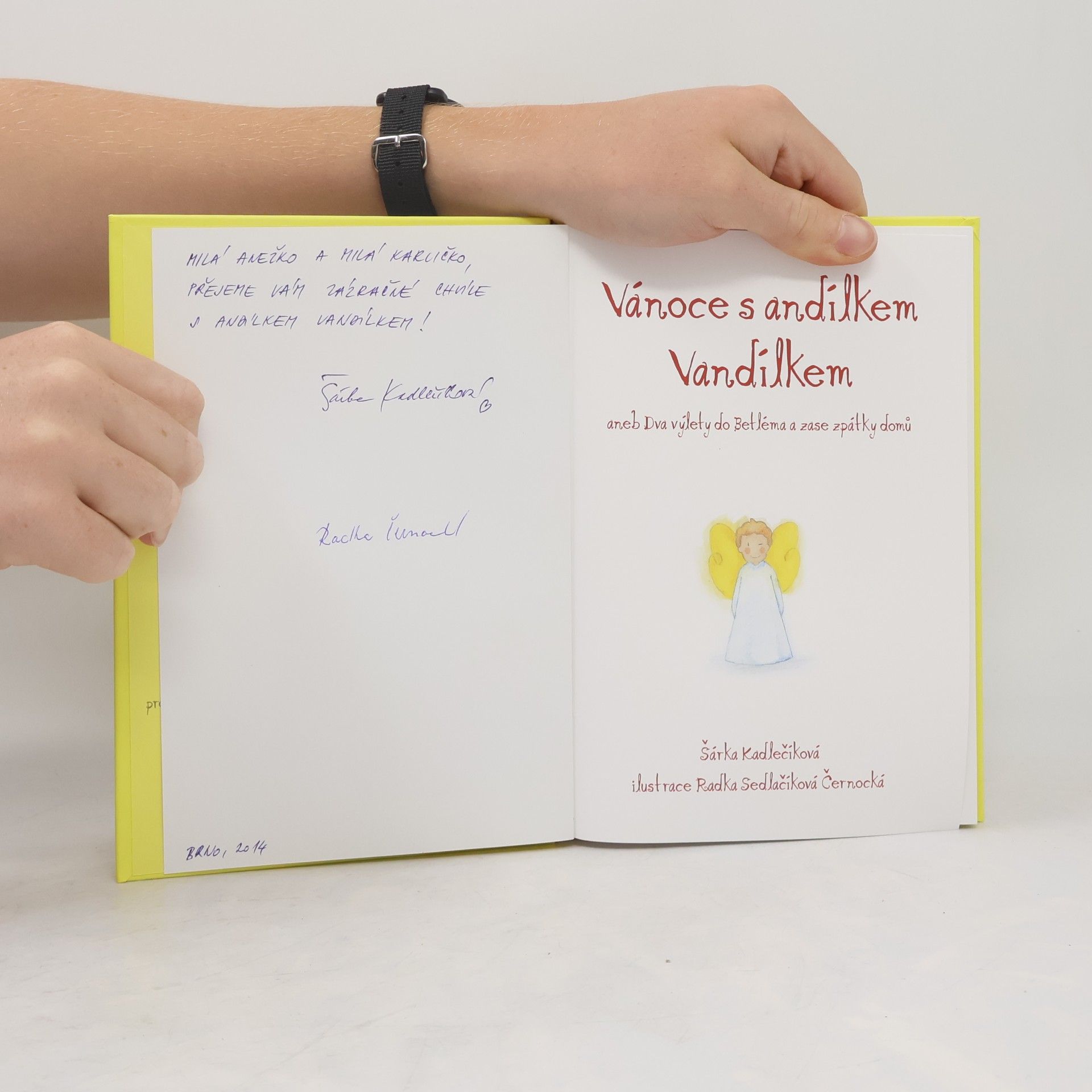 Šárka Kadlečíková Vánoce s andílkem Vandílkem