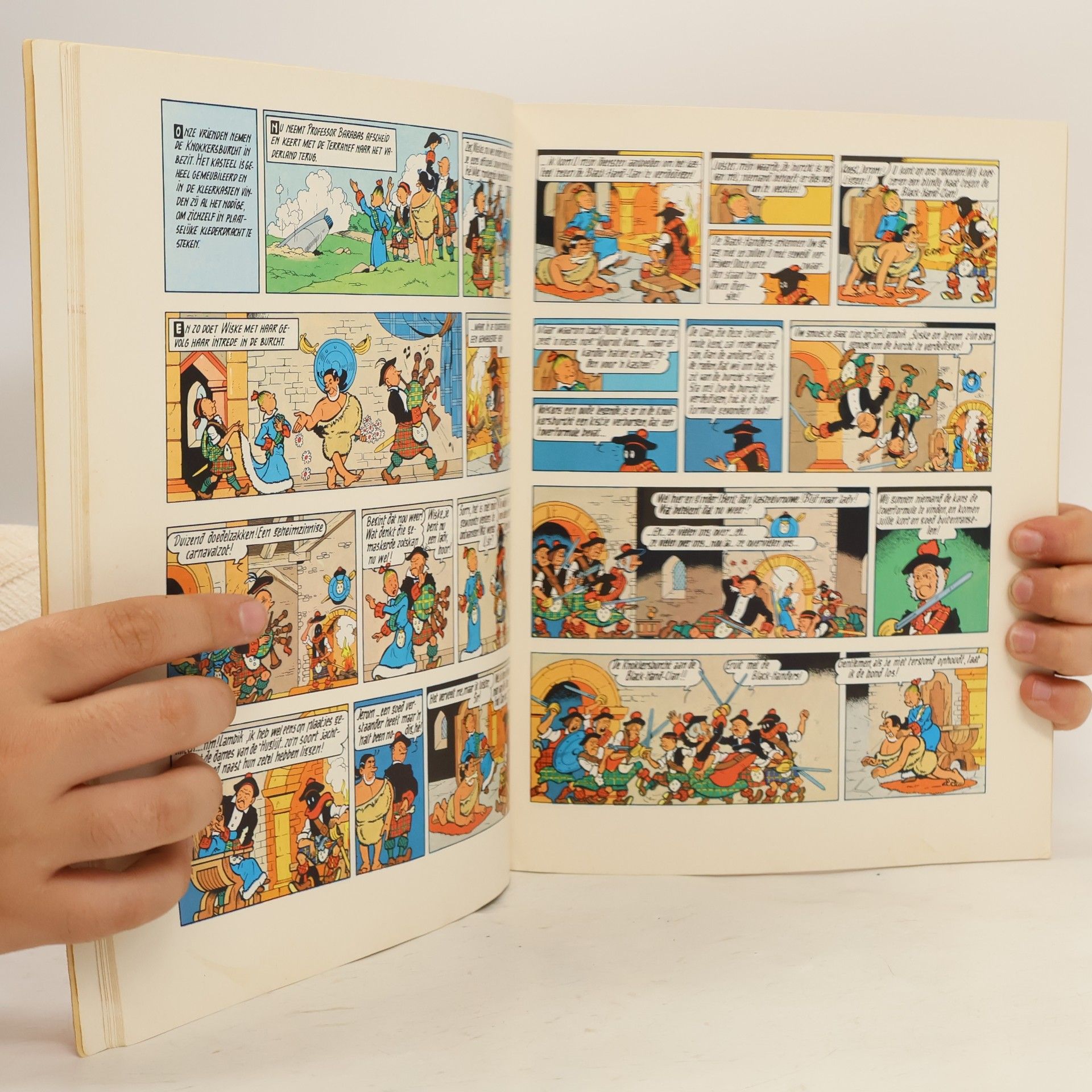 Willy Vandersteen Suske en Wiske - 127: De Knokkersburcht