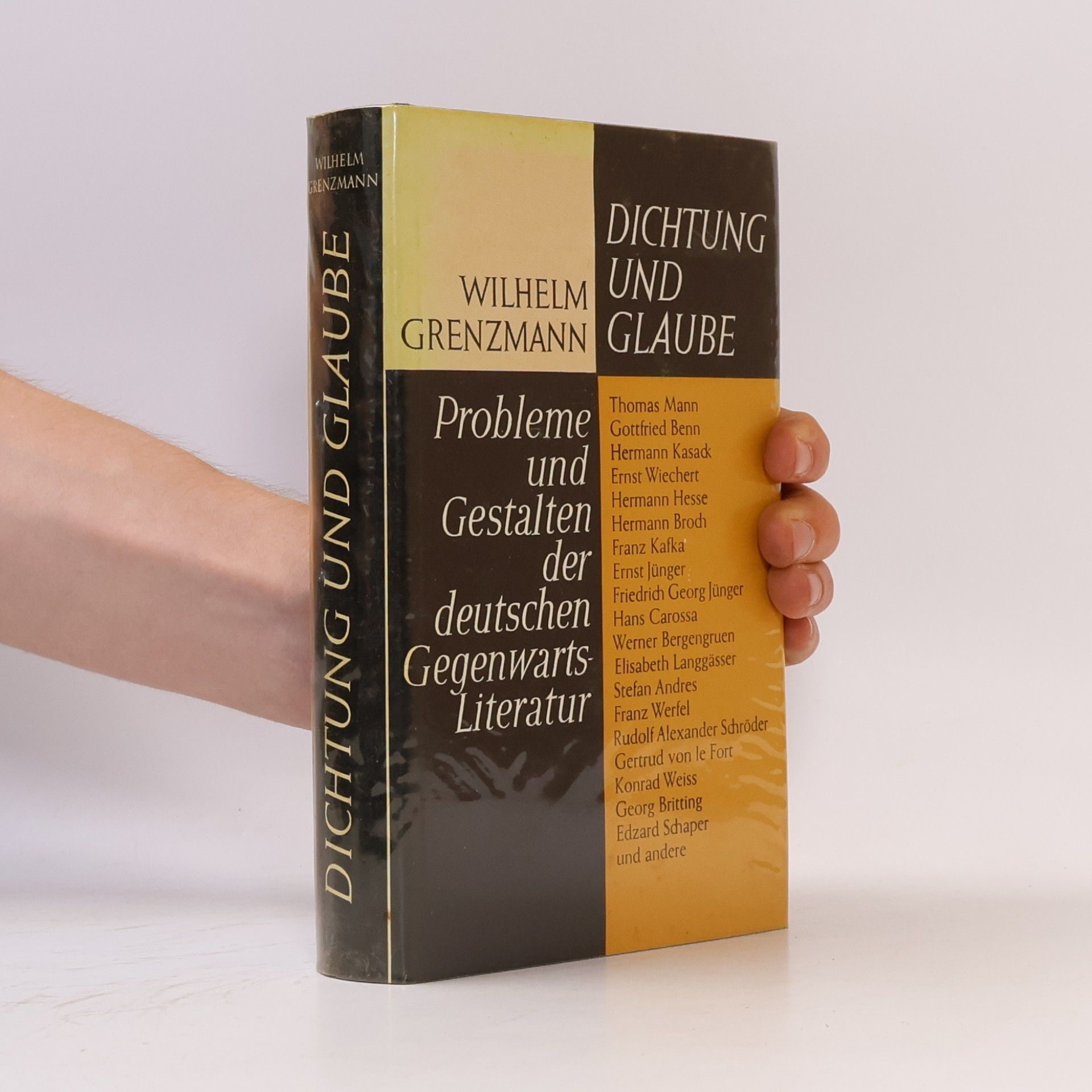 Wilhelm Grenzmann Dichtung und Glaube