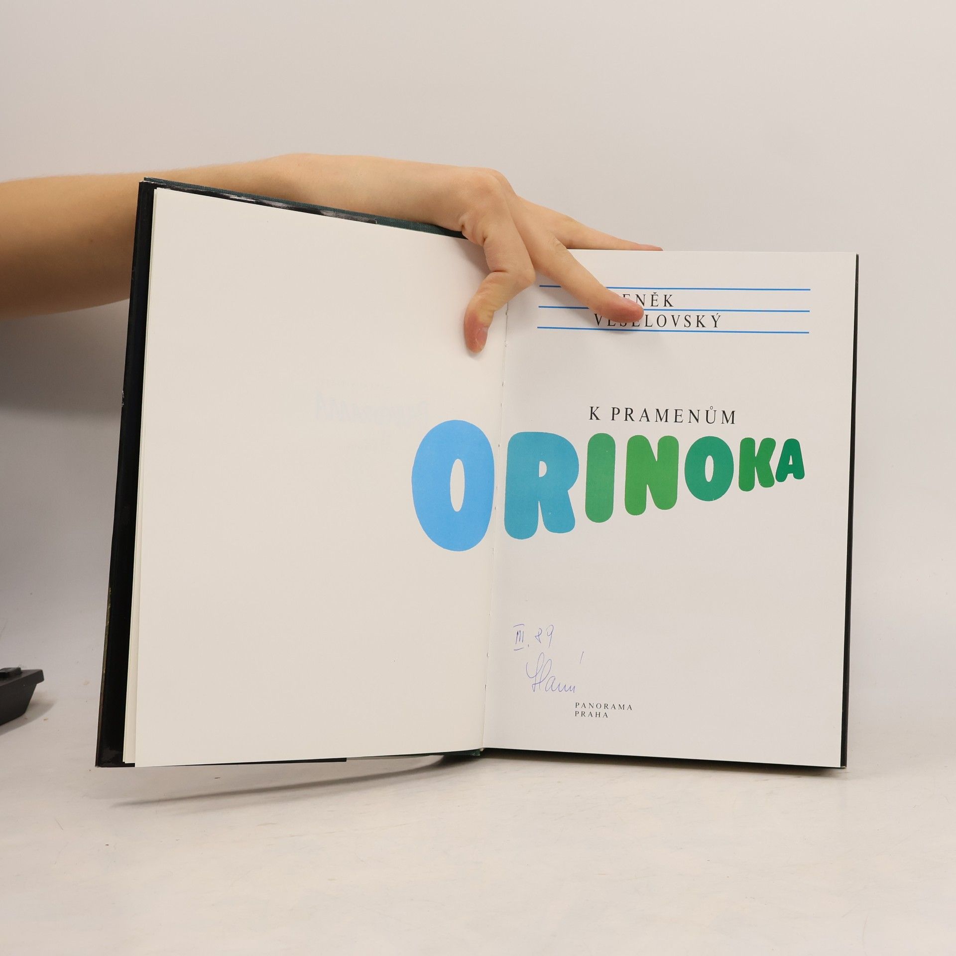 Zdeněk Veselovský K pramenům Orinoka
