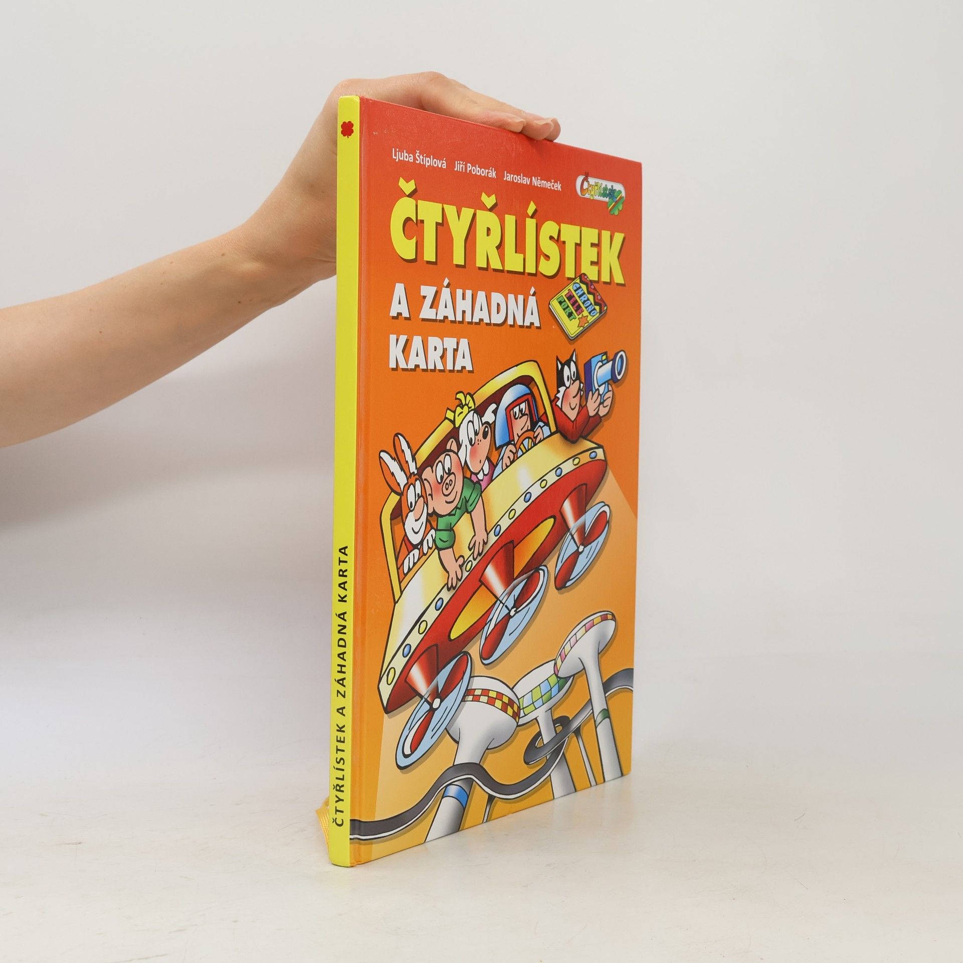 Ljuba Štíplová Čtyřlístek a záhadná karta
