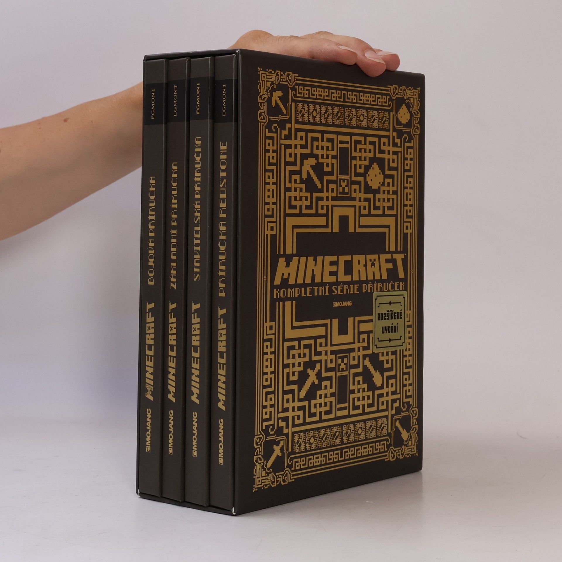 Kolektiv autorů Minecraft kompletní série příruček komplet