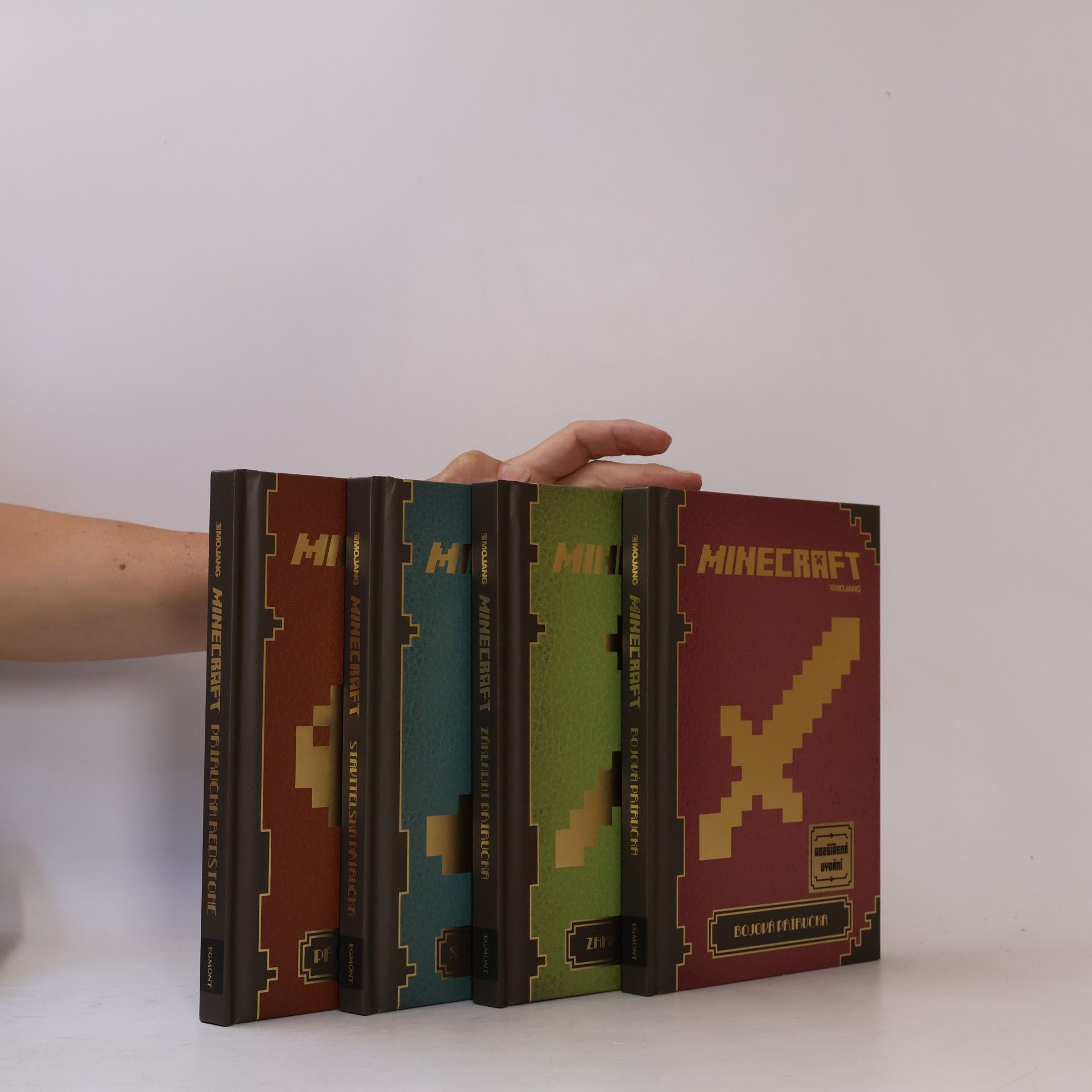 Kolektiv autorů Minecraft kompletní série příruček komplet