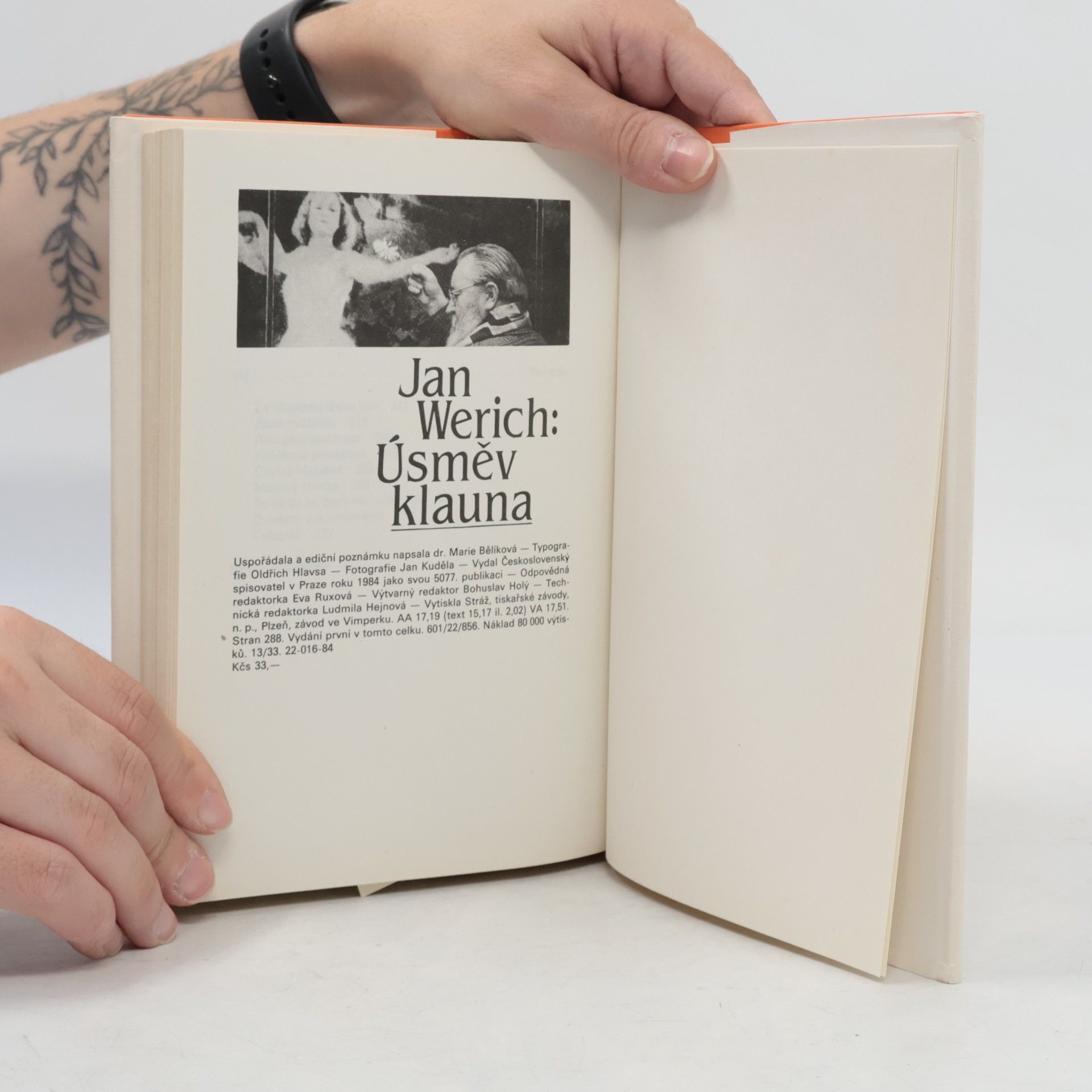 Jan Werich Úsměv klauna