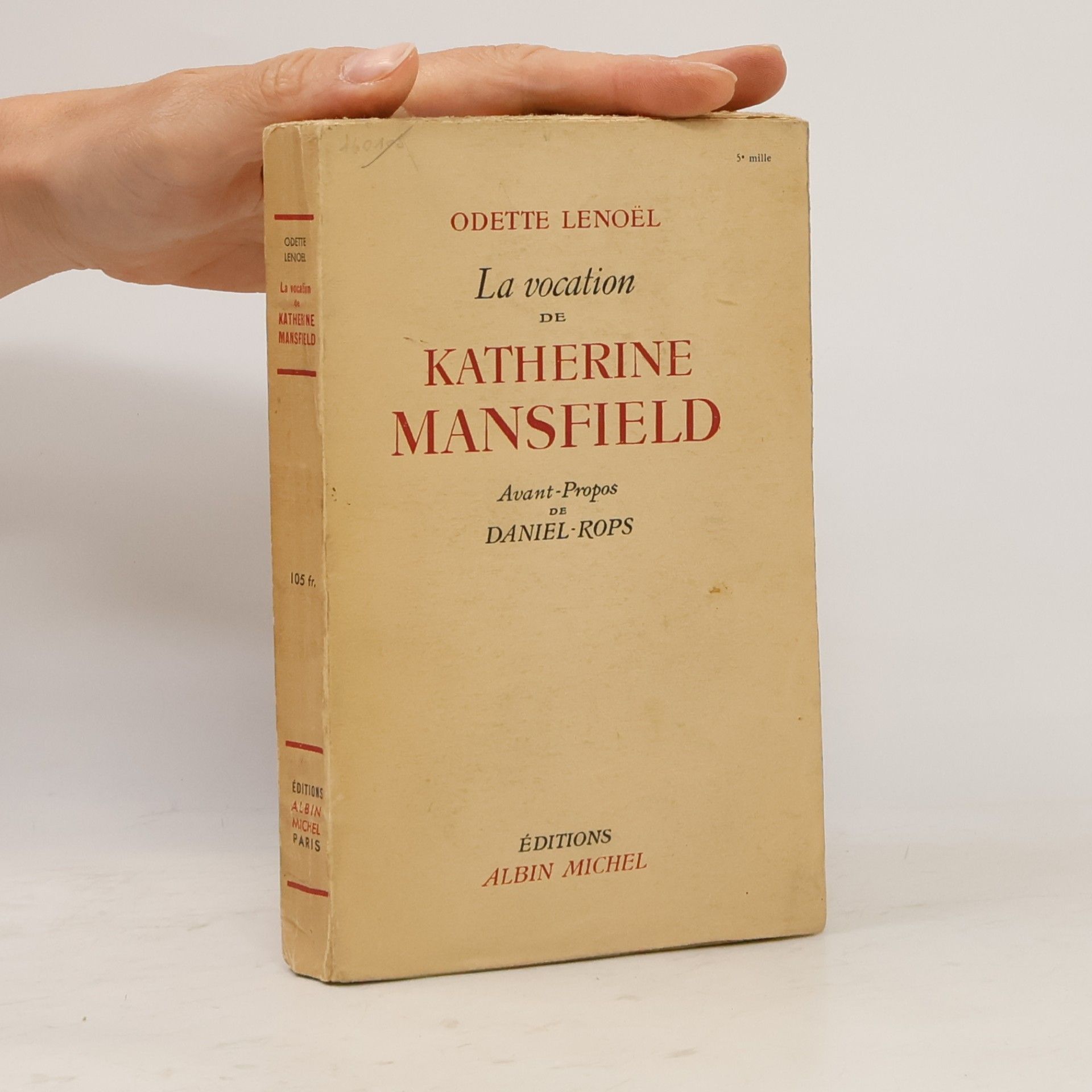 La vocation de Katherine Mansfield
