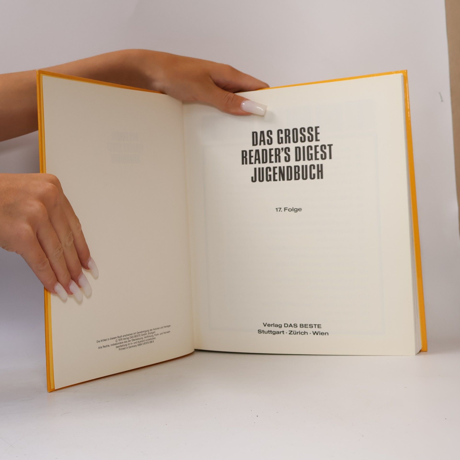 Autorenkollektiv Das grosse Reader's Digest Jugendbuch 17