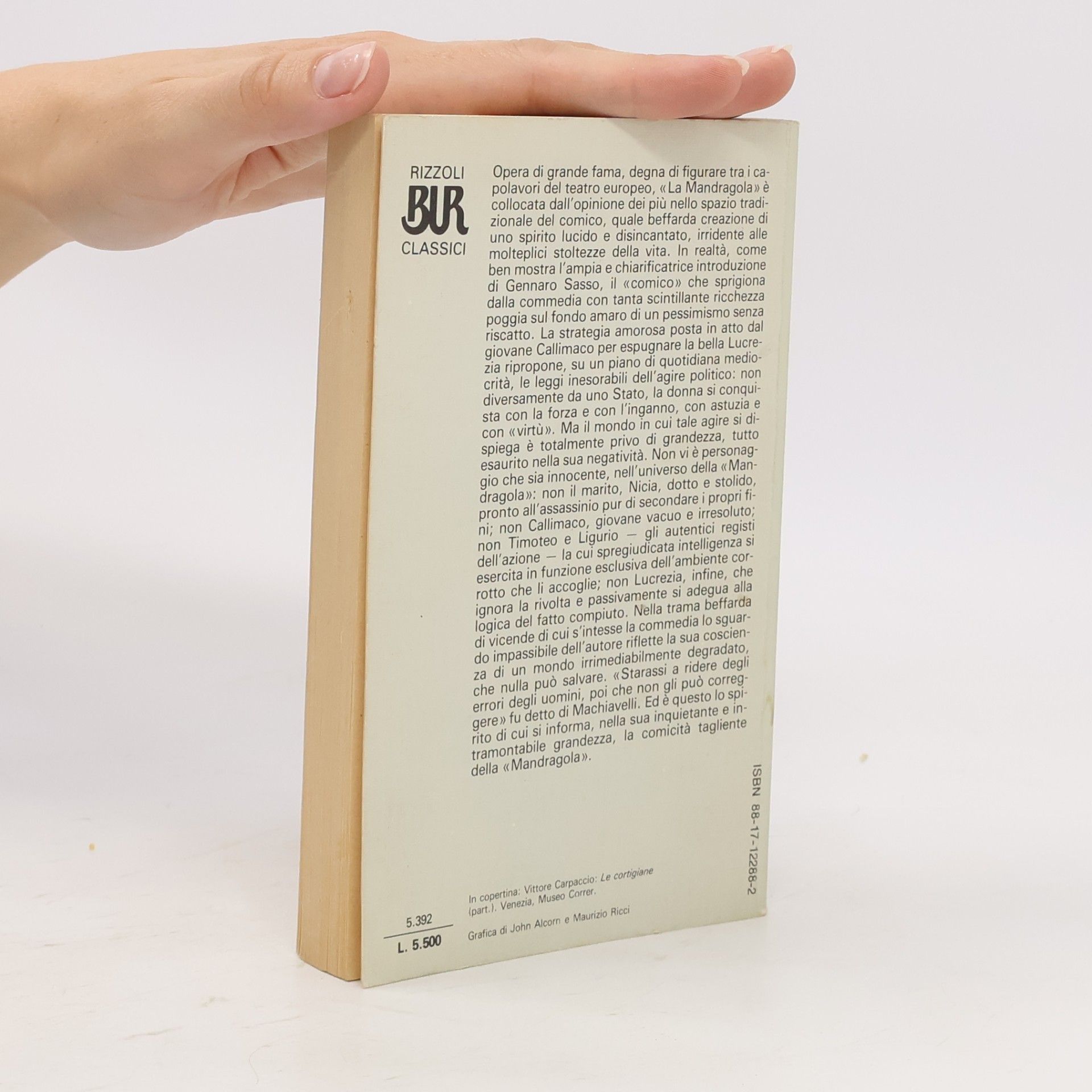 Niccolò Machiavelli La mandragola
