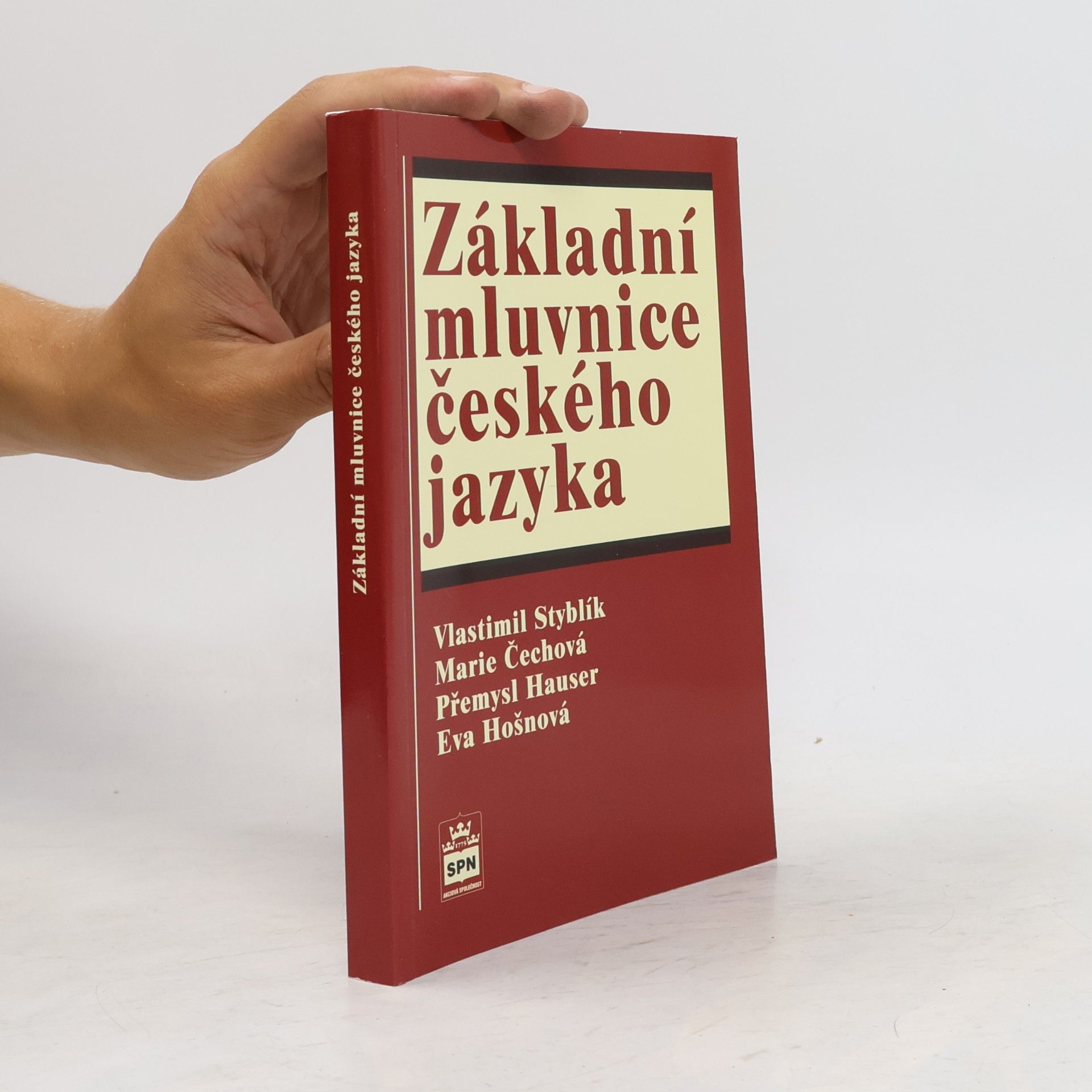 Vlastimil Styblík Základní mluvnice českého jazyka