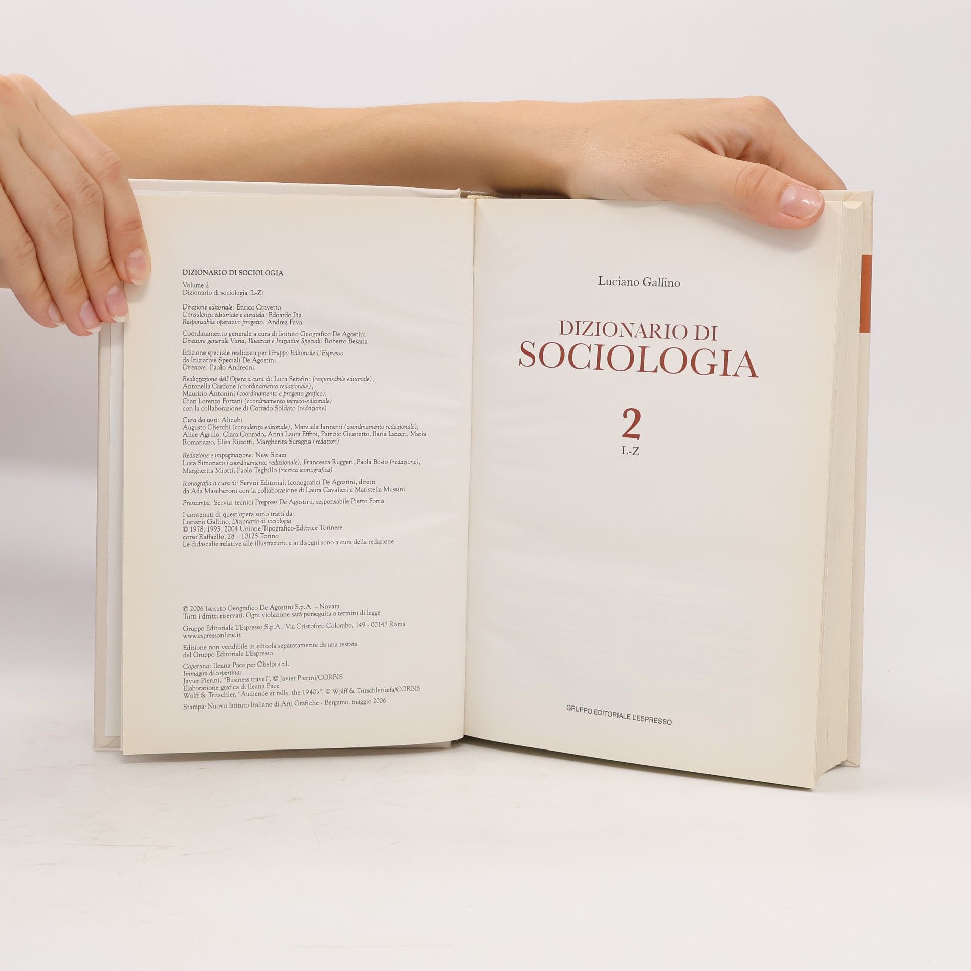 Luciano Gallino Dizionario di sociologia 2