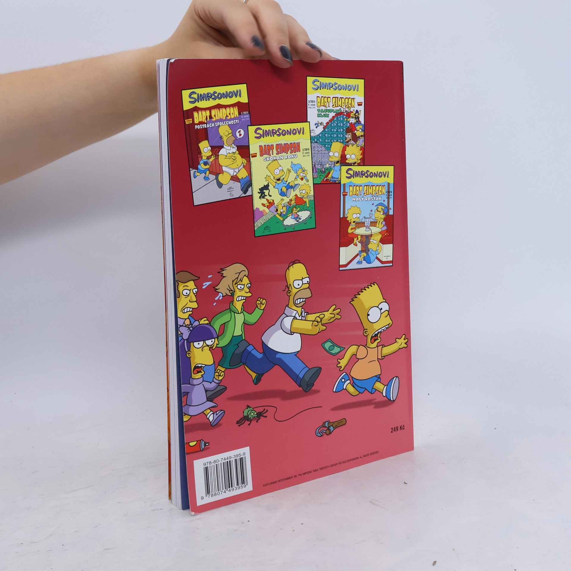 Matt Groening Velká zlobivá kniha Barta Simpsona