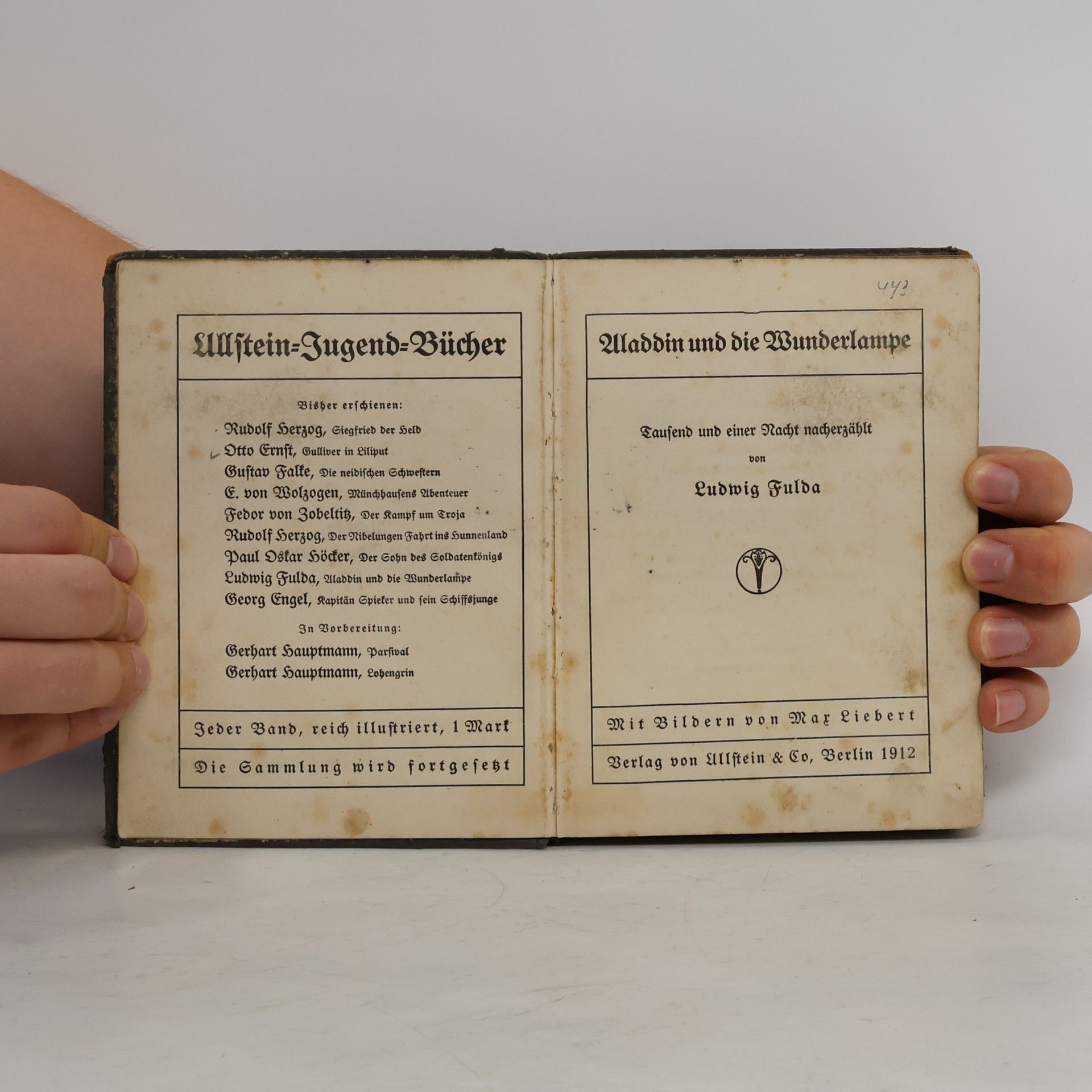 Ludwig Fulda Aladdin und die Wunderlampe