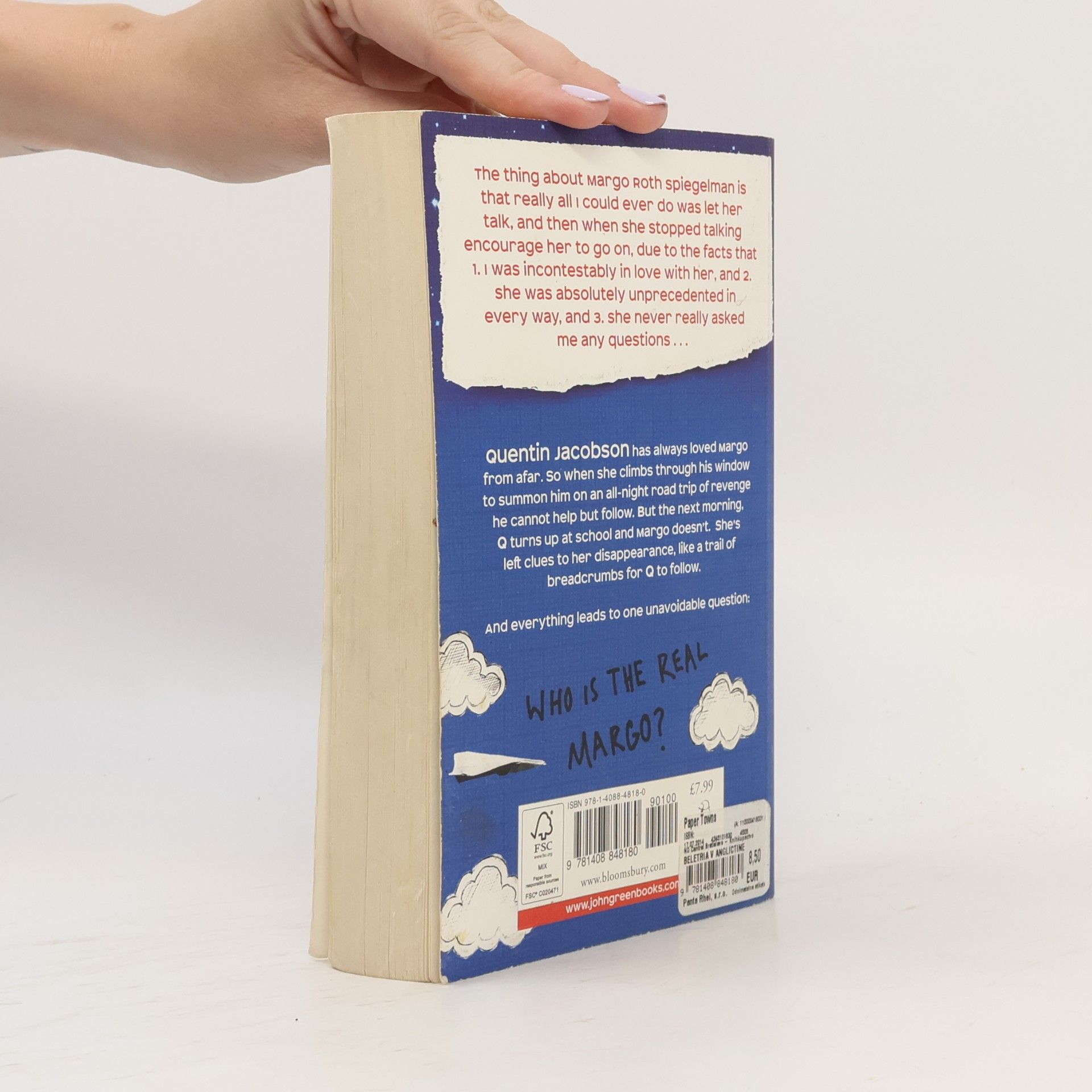 John Green Paper Towns