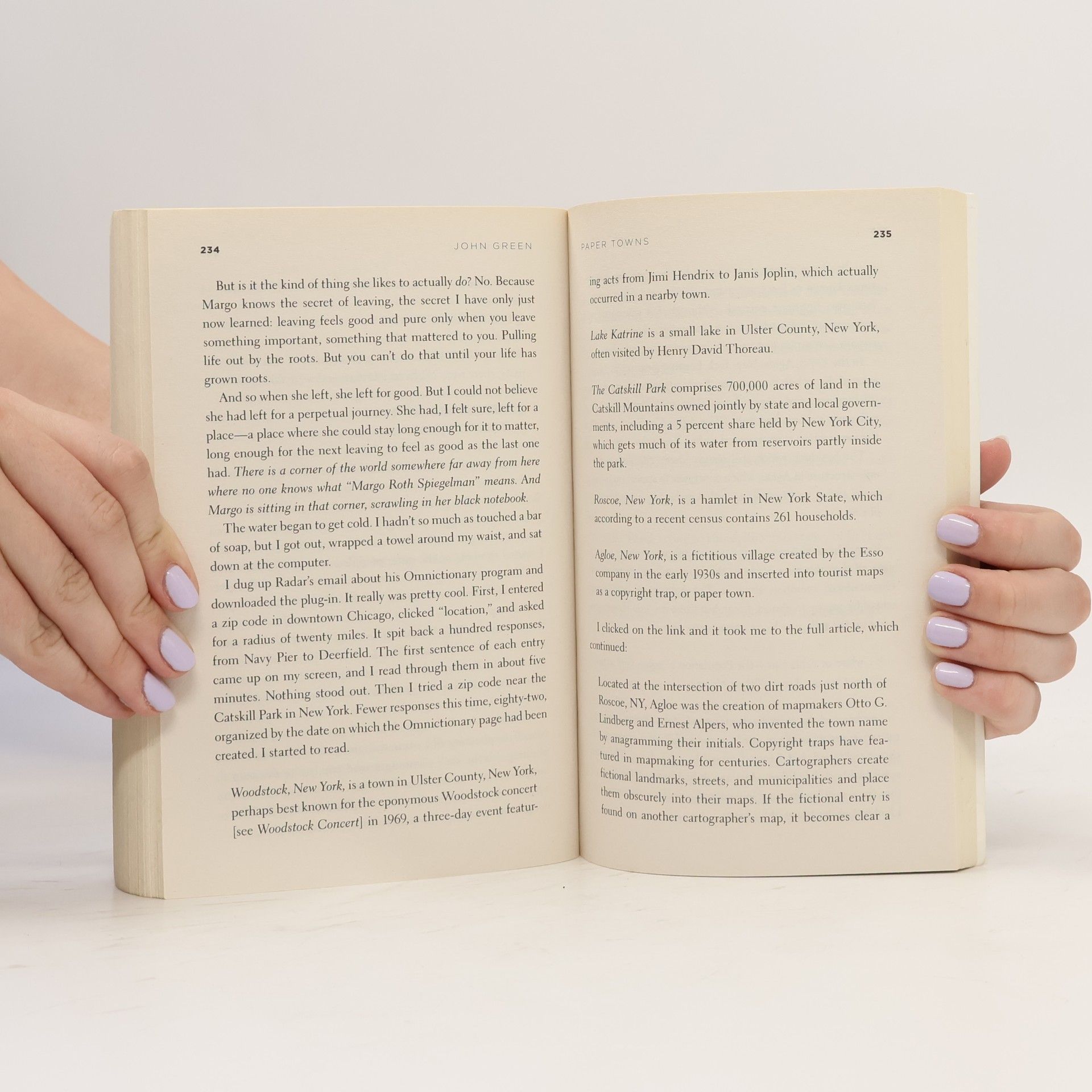 John Green Paper Towns