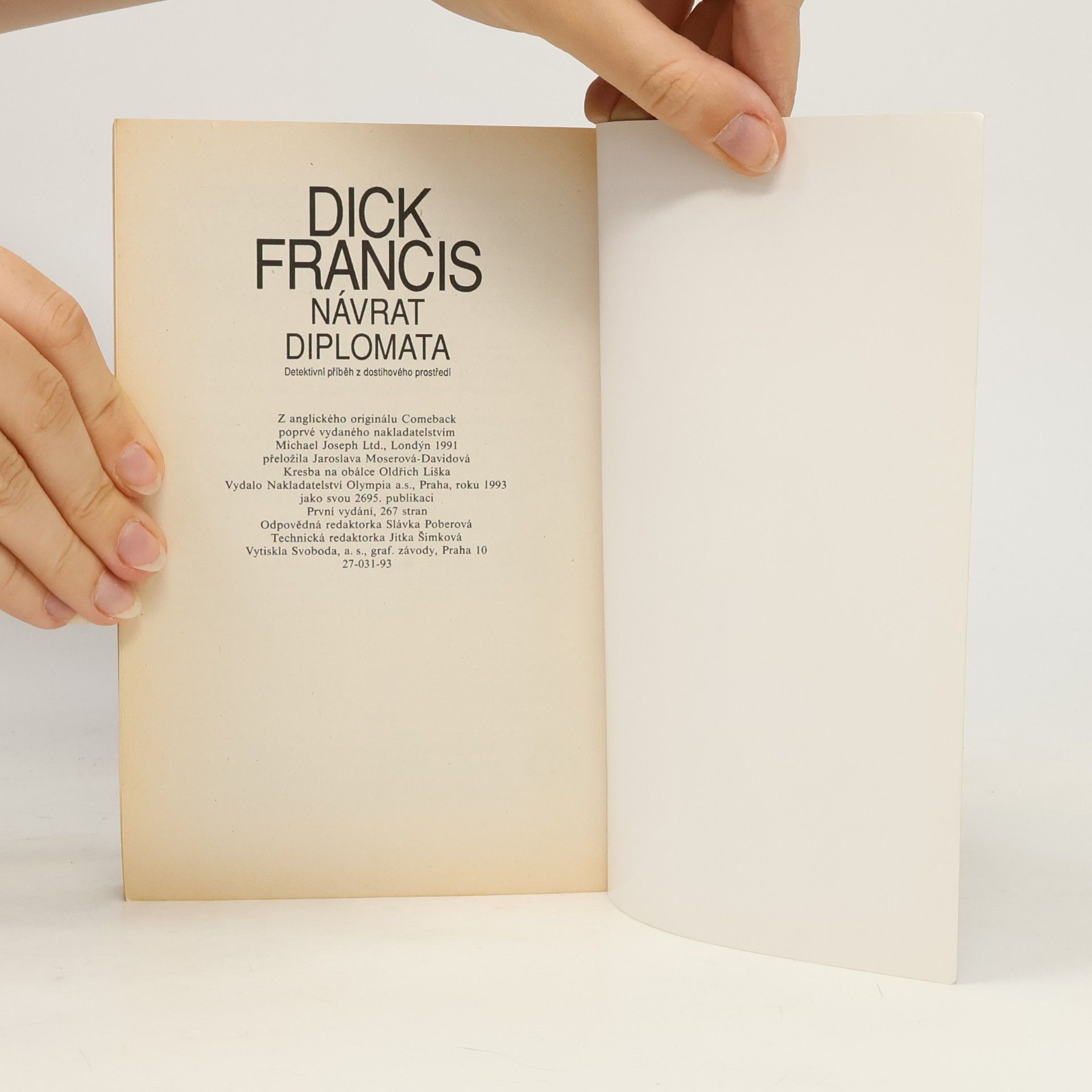Dick Francis Návrat diplomata