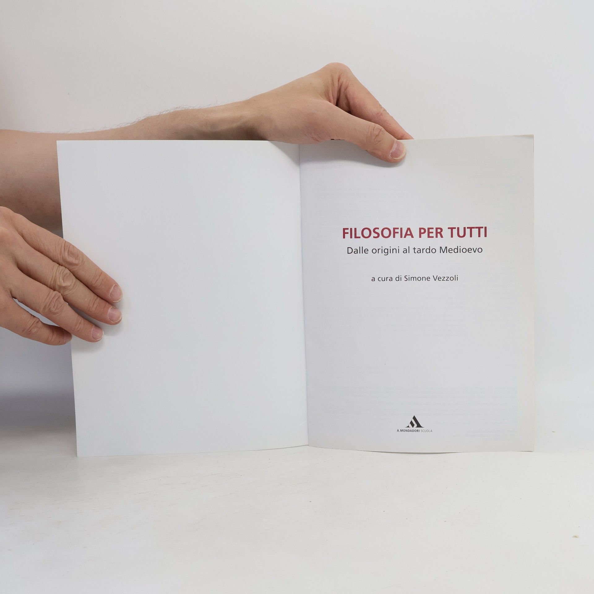 Riccardo Chiaradonna Filosofia. La ricerca della conoscenza